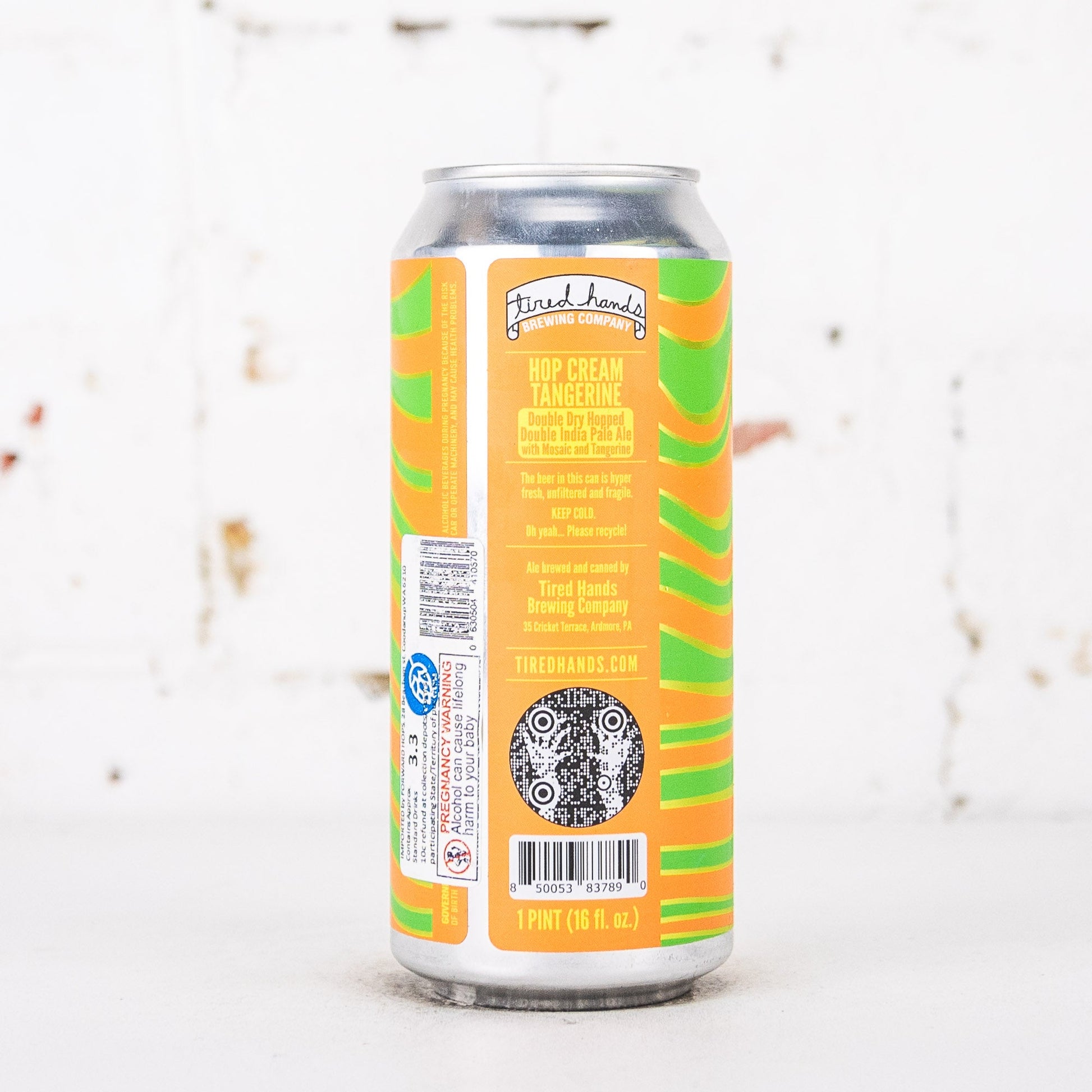 Tired Hands - Hop Cream Tangerine Marshmallow Double IPA