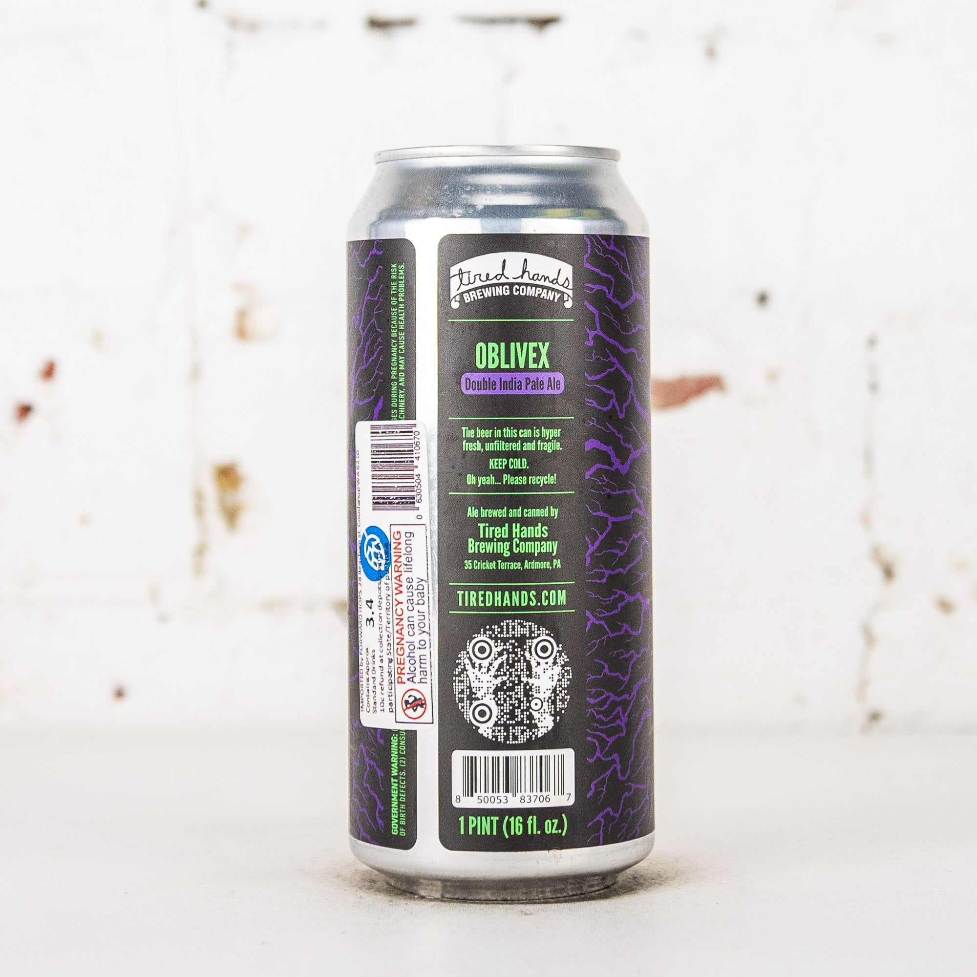 Tired Hands - Oblivex Citra & Amarillo Electrifed Mummy Double IPA