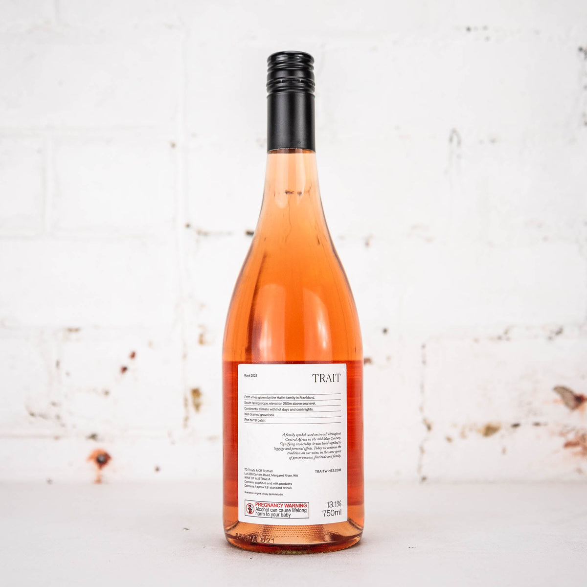 Trait - Flaming Galah Rose 2023 750ml