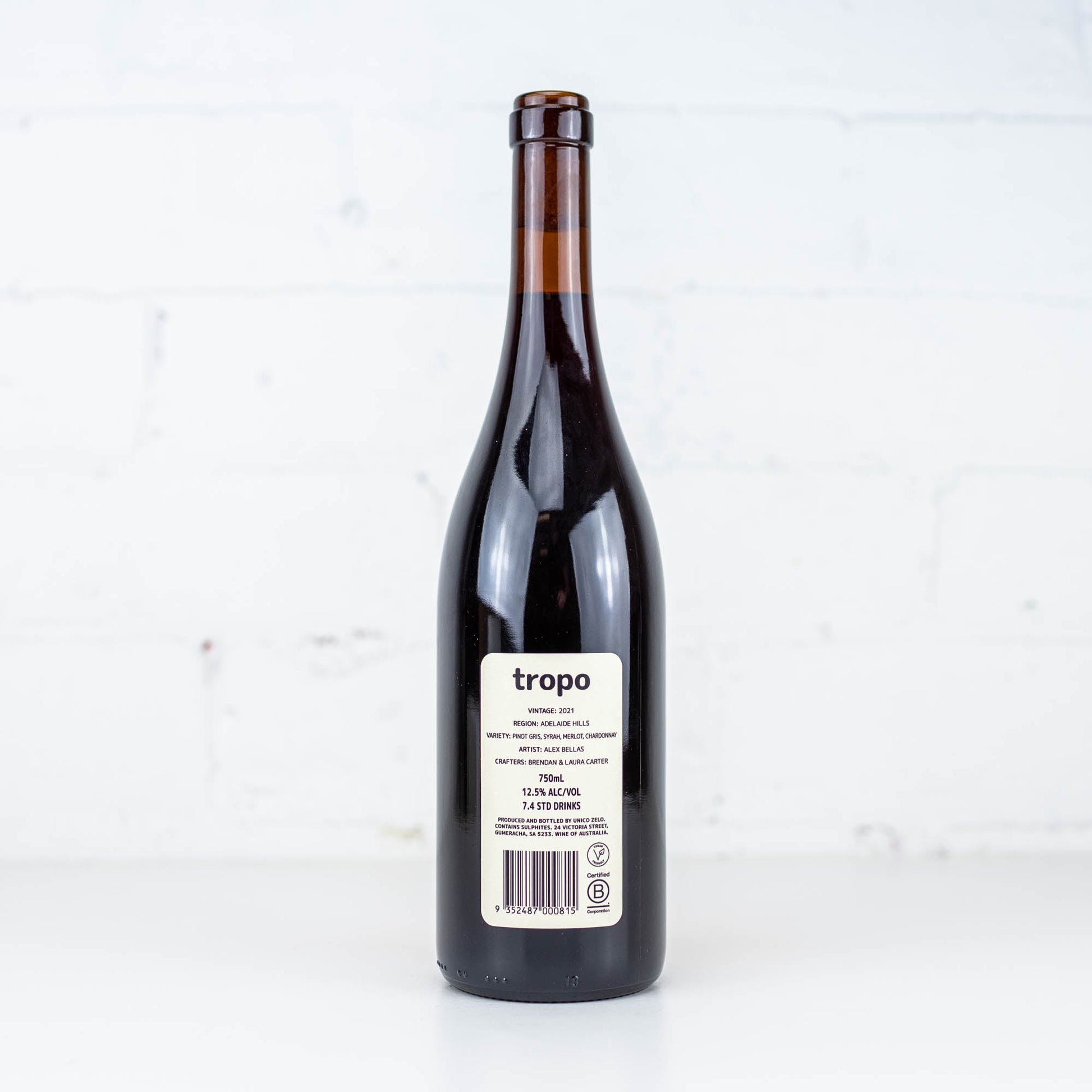 Unico Zelo - Tropo Little Red  2021 750ml