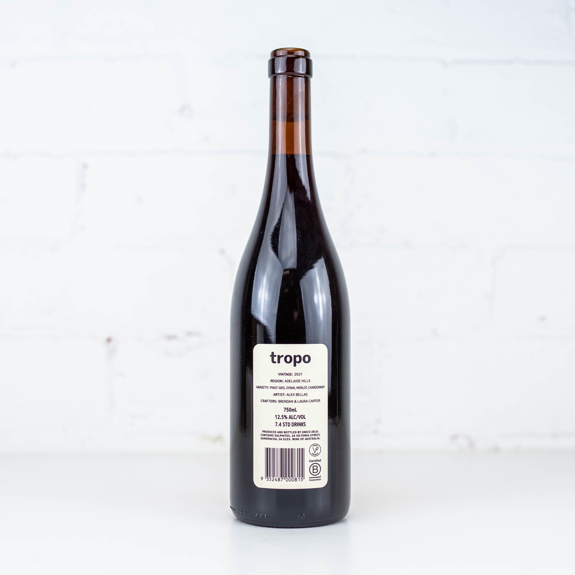 Unico Zelo - Tropo Little Red  2021 750ml