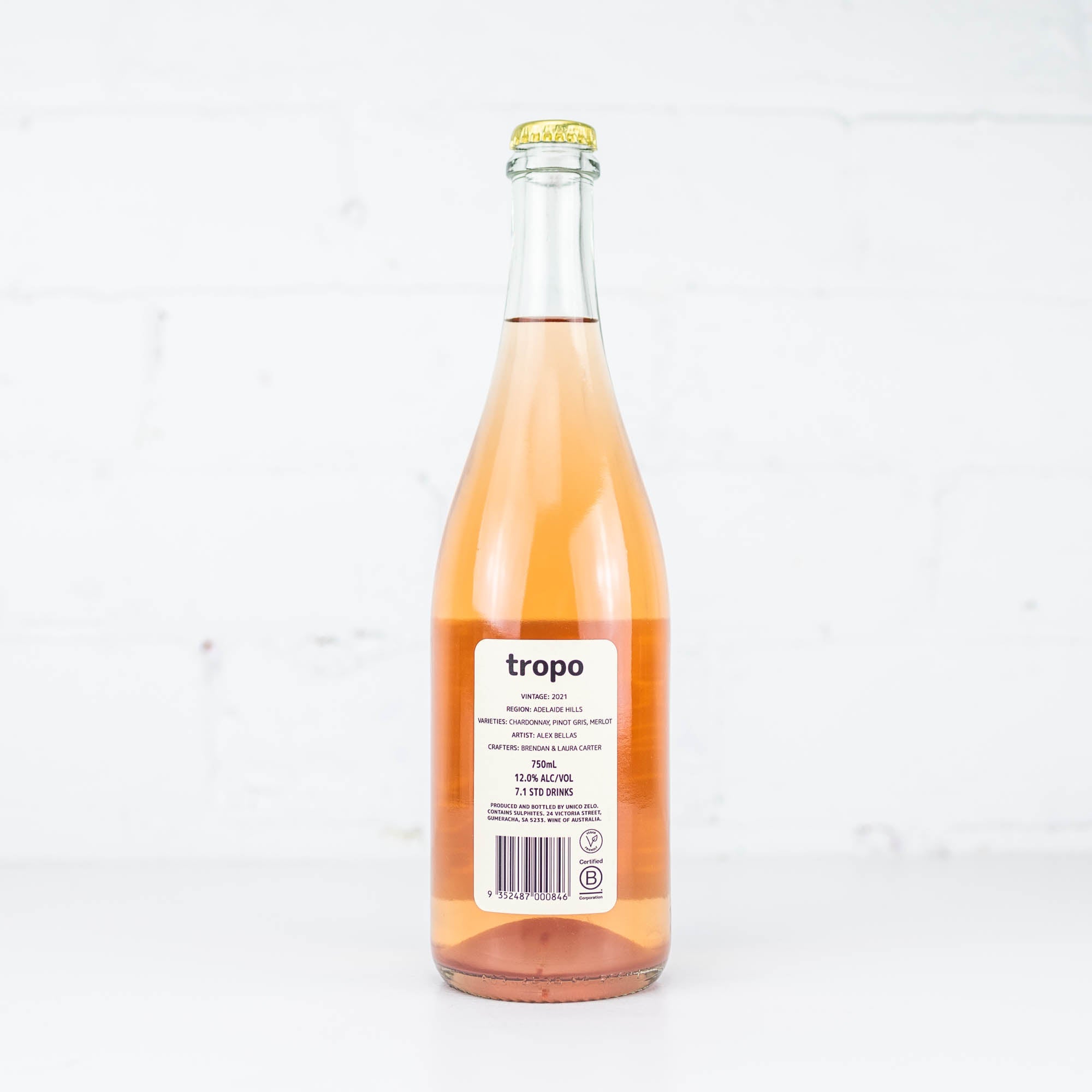 Unico Zelo - Tropo Pink Pet Nat 2021 750ml