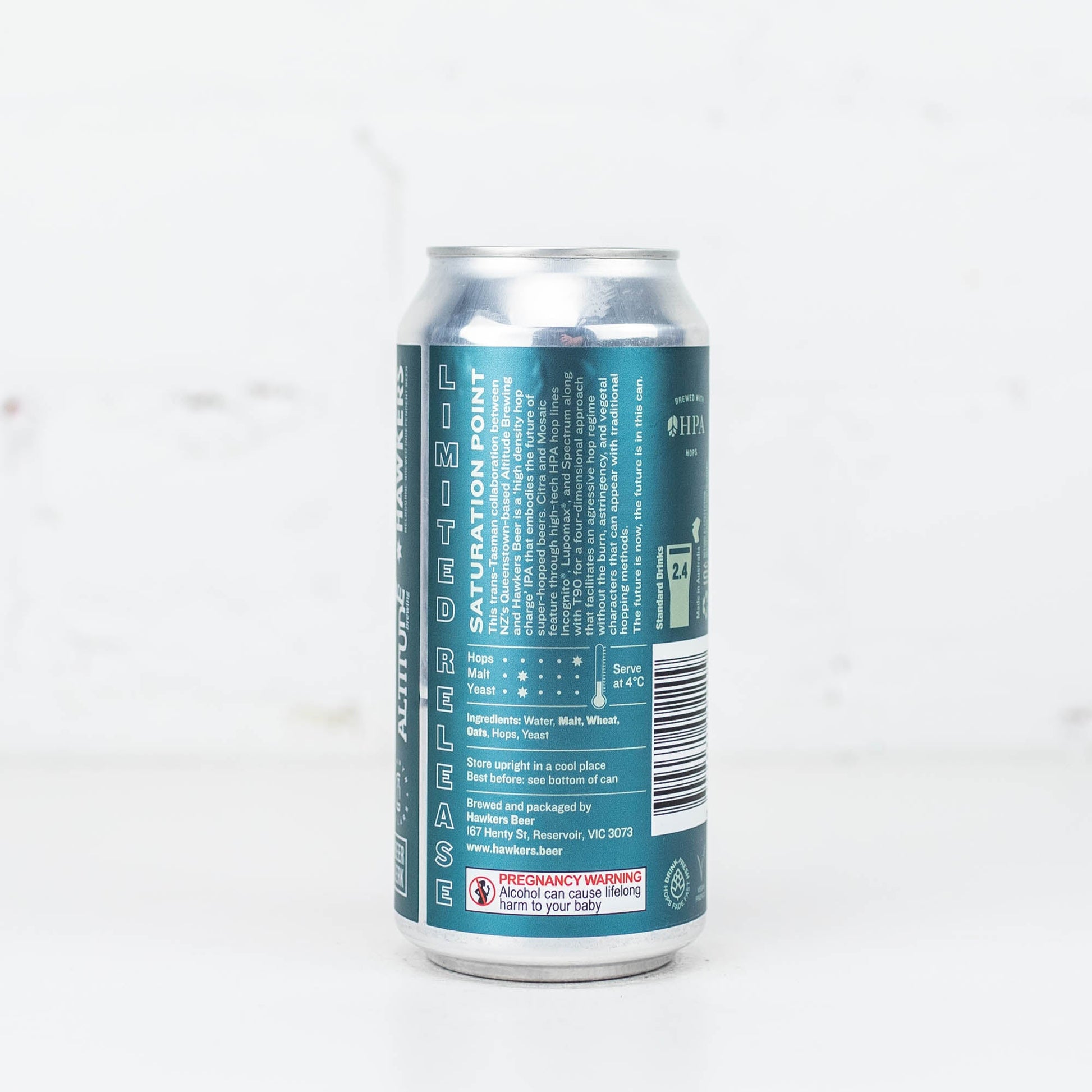 Hawkers x Altitude 'Saturation Point' HDHC Hazy IPA