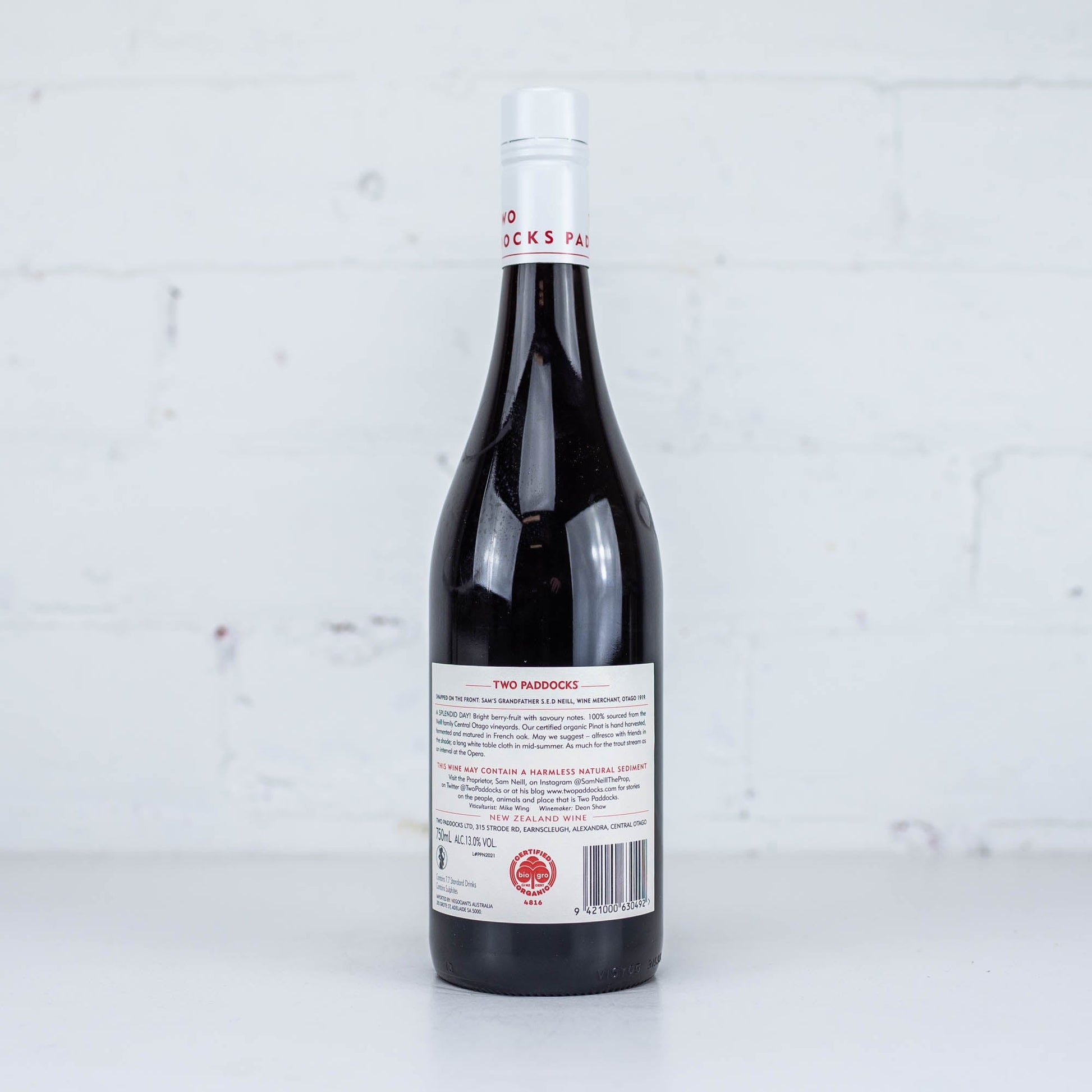 Two Paddocks - Picnic Pinot Noir 750ml