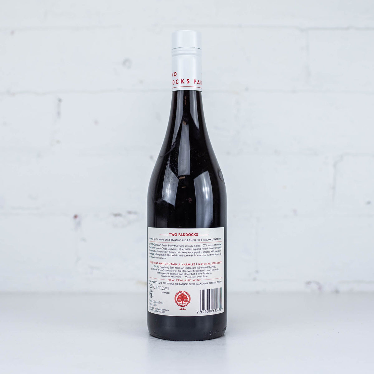 Two Paddocks - Picnic Pinot Noir 750ml