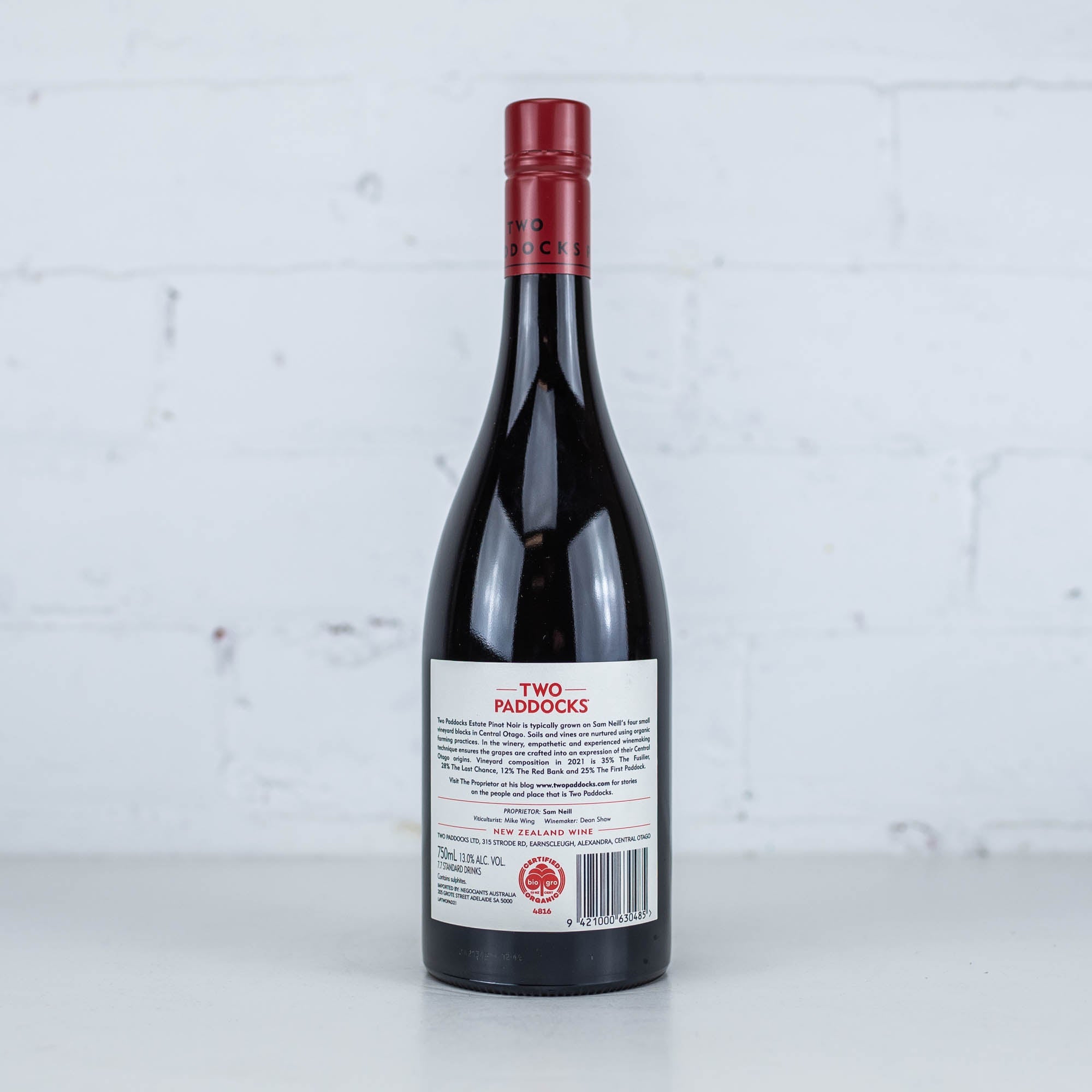 Two Paddocks - Pinot Noir 2021 750Ml