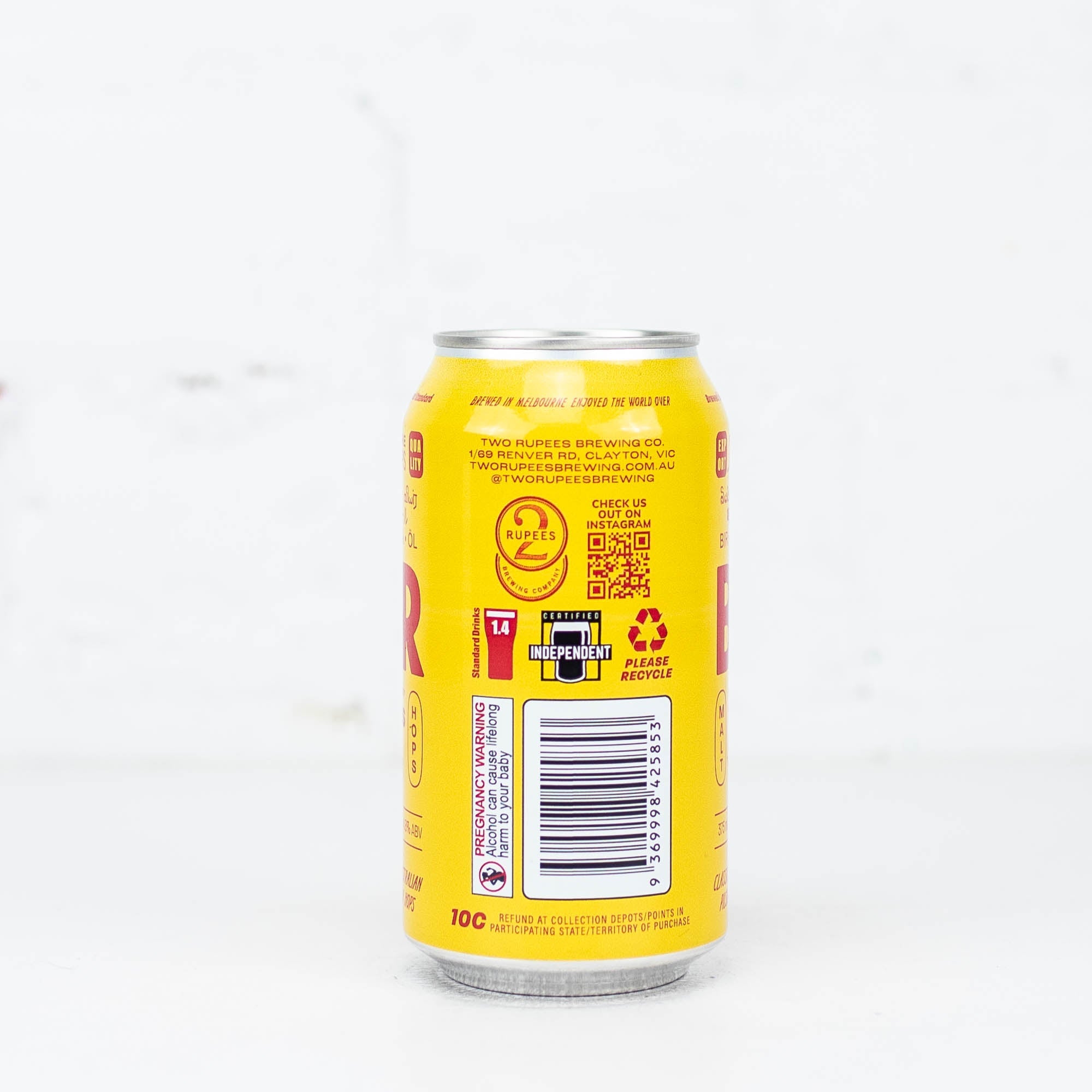 Two Rupees - BEER Crisp Lager