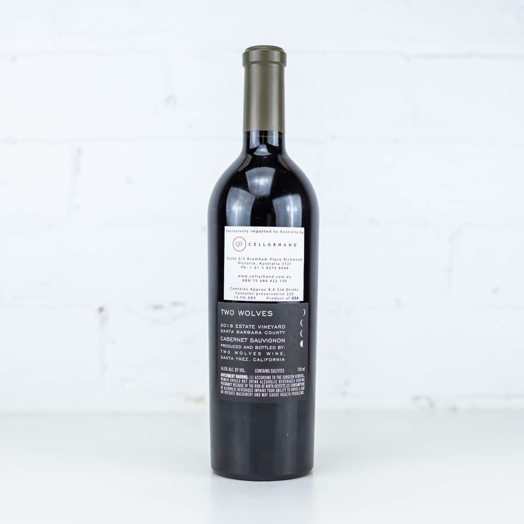 Two Wolves - Cabernet Sauvignon 2018 750ml