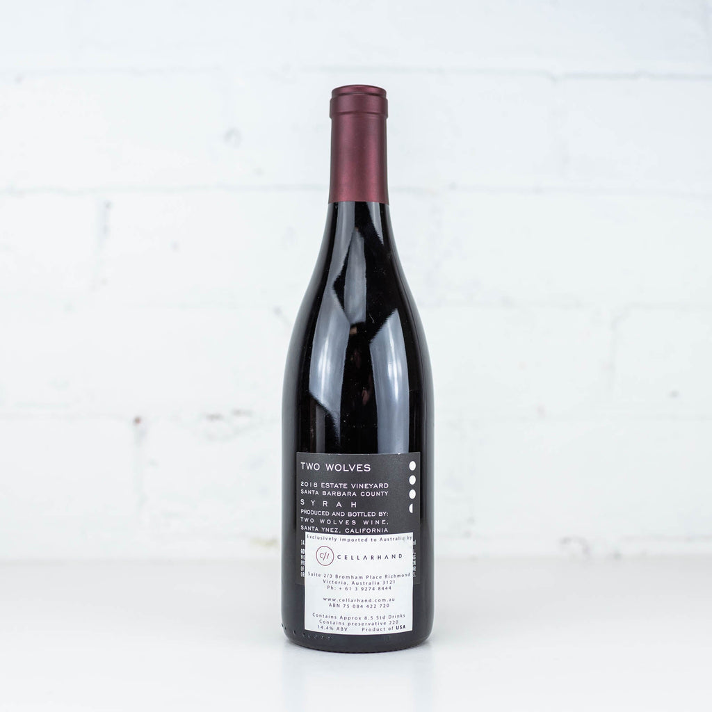 Two Wolves - Syrah 2018 750ml