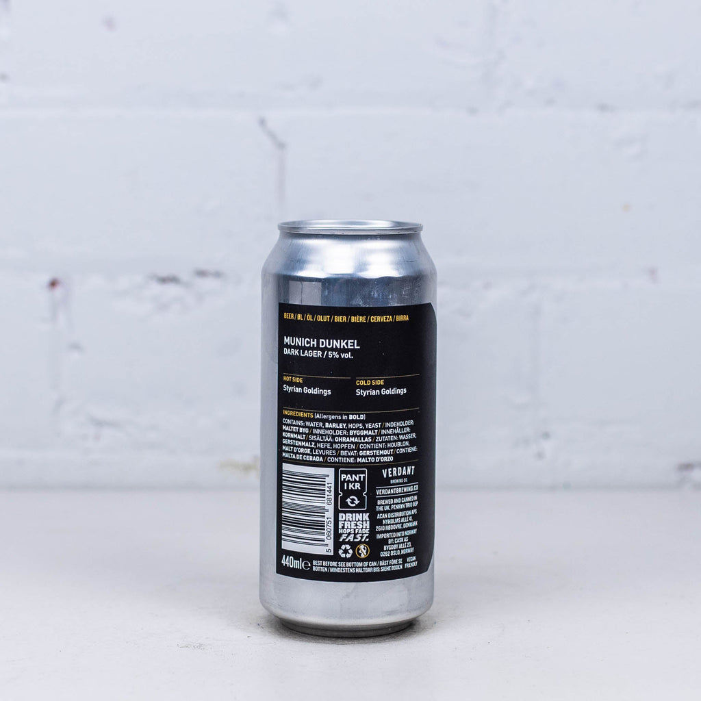 Verdant - Munich Dunkel Dark Lager 440ml