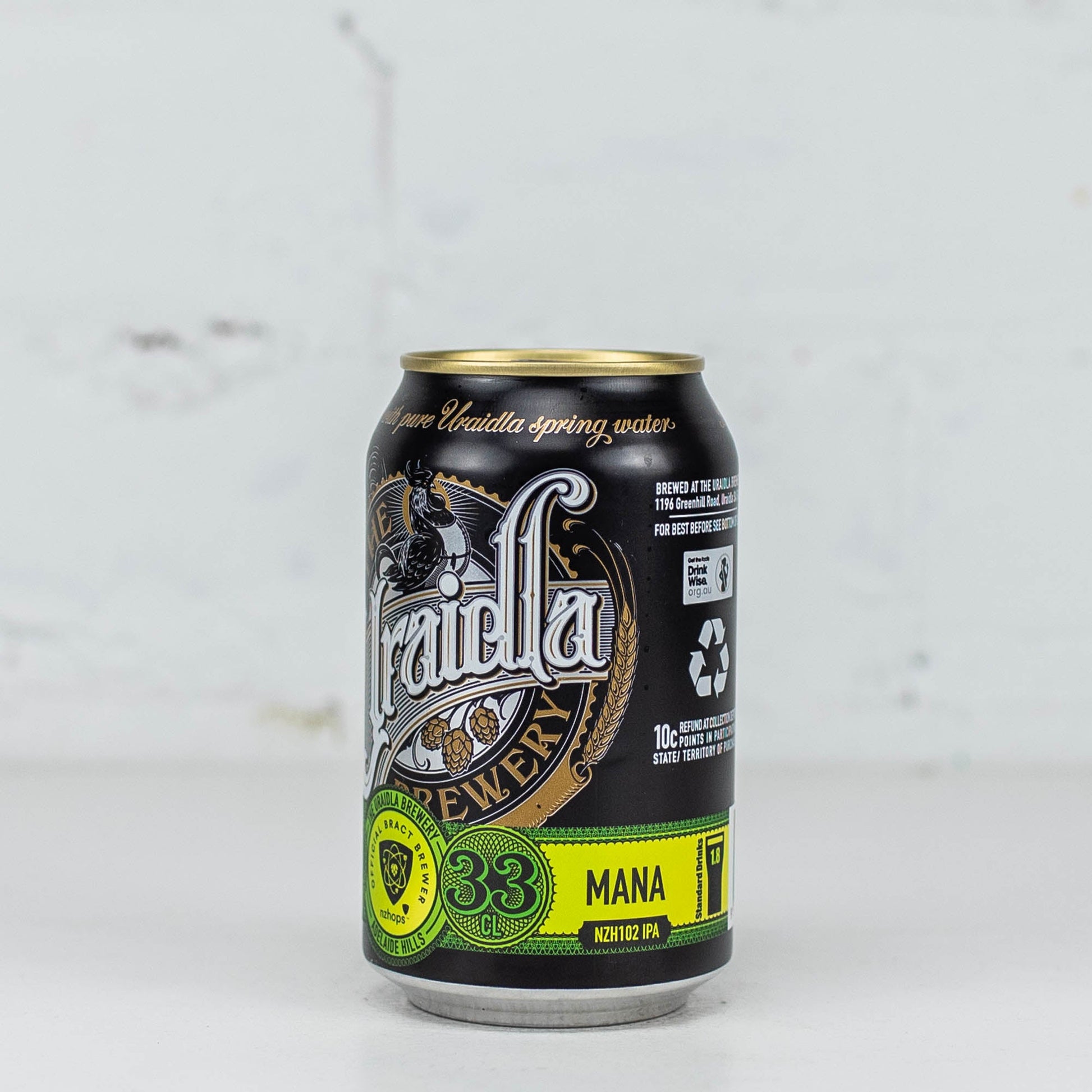 Uraidla - MANA NZH102 IPA