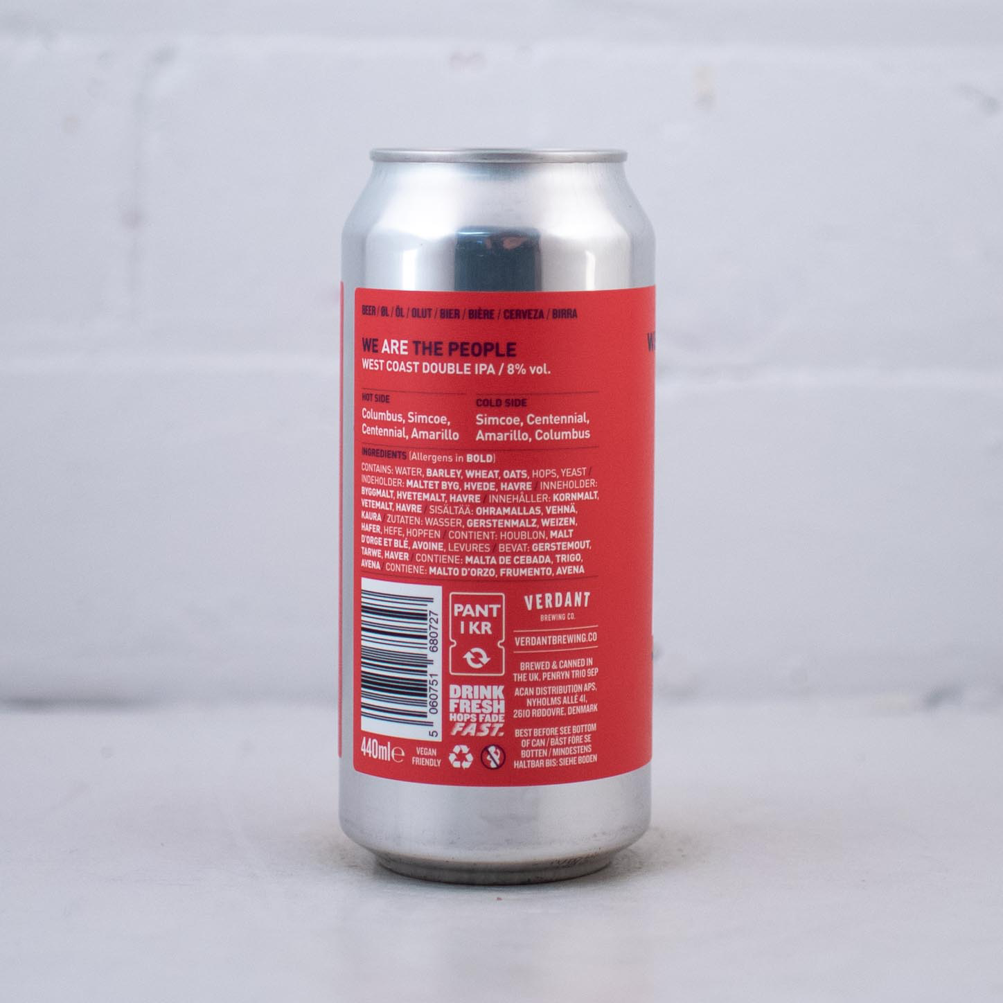 Verdant - Verdant x Burning Sky 'We ARE The People' 440ml