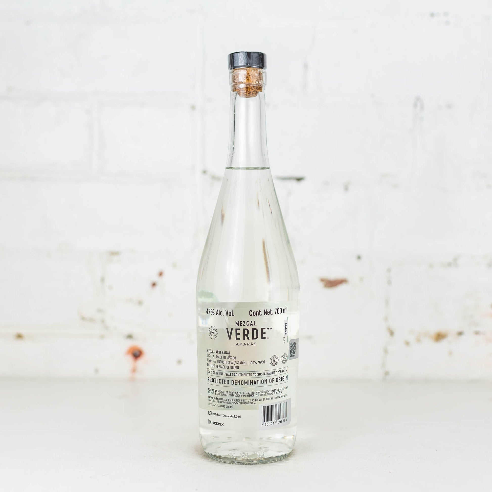 Amores - Mezcal Verde Momento 700ml