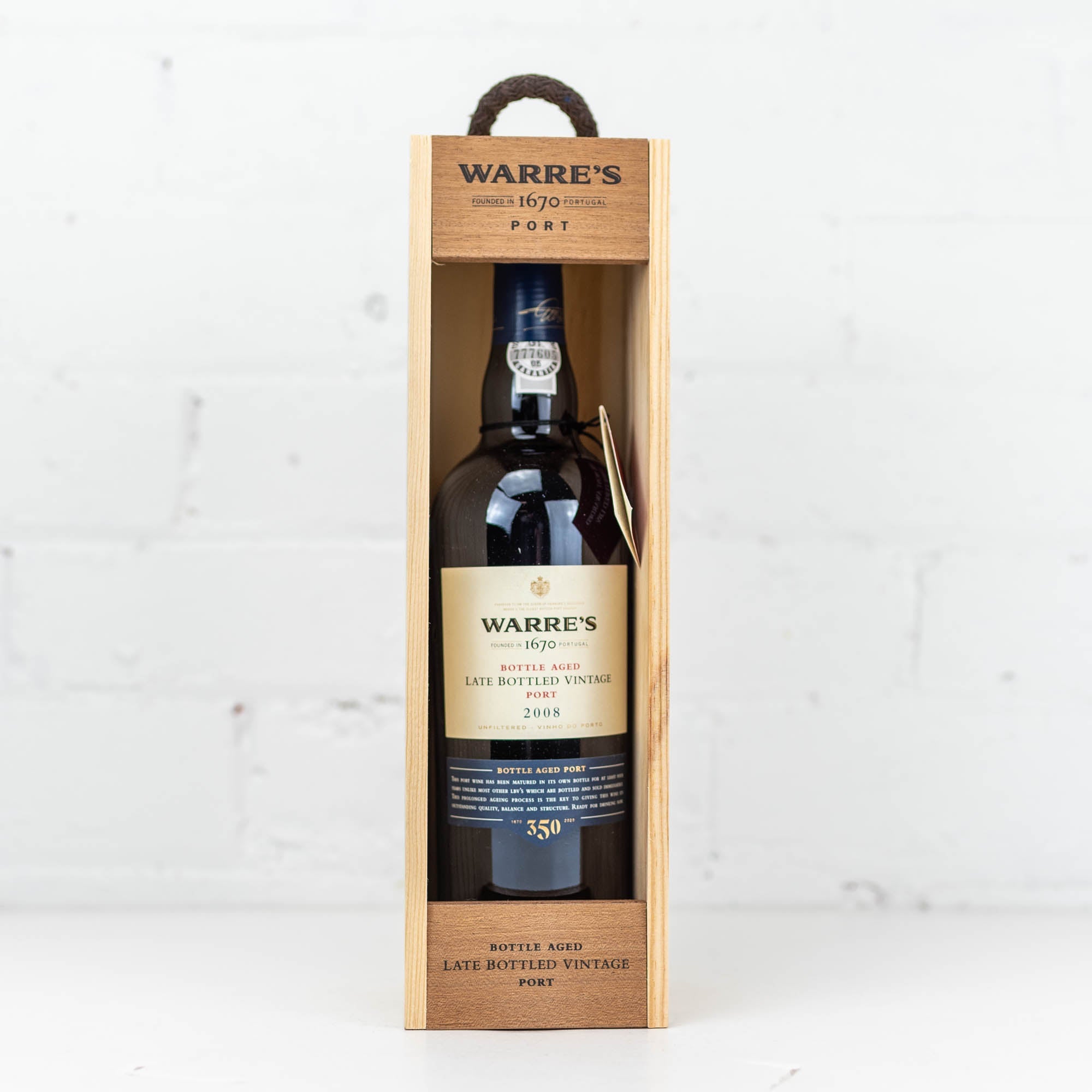 Warre's - Late Bottle Vintage Port 2008 750ml
