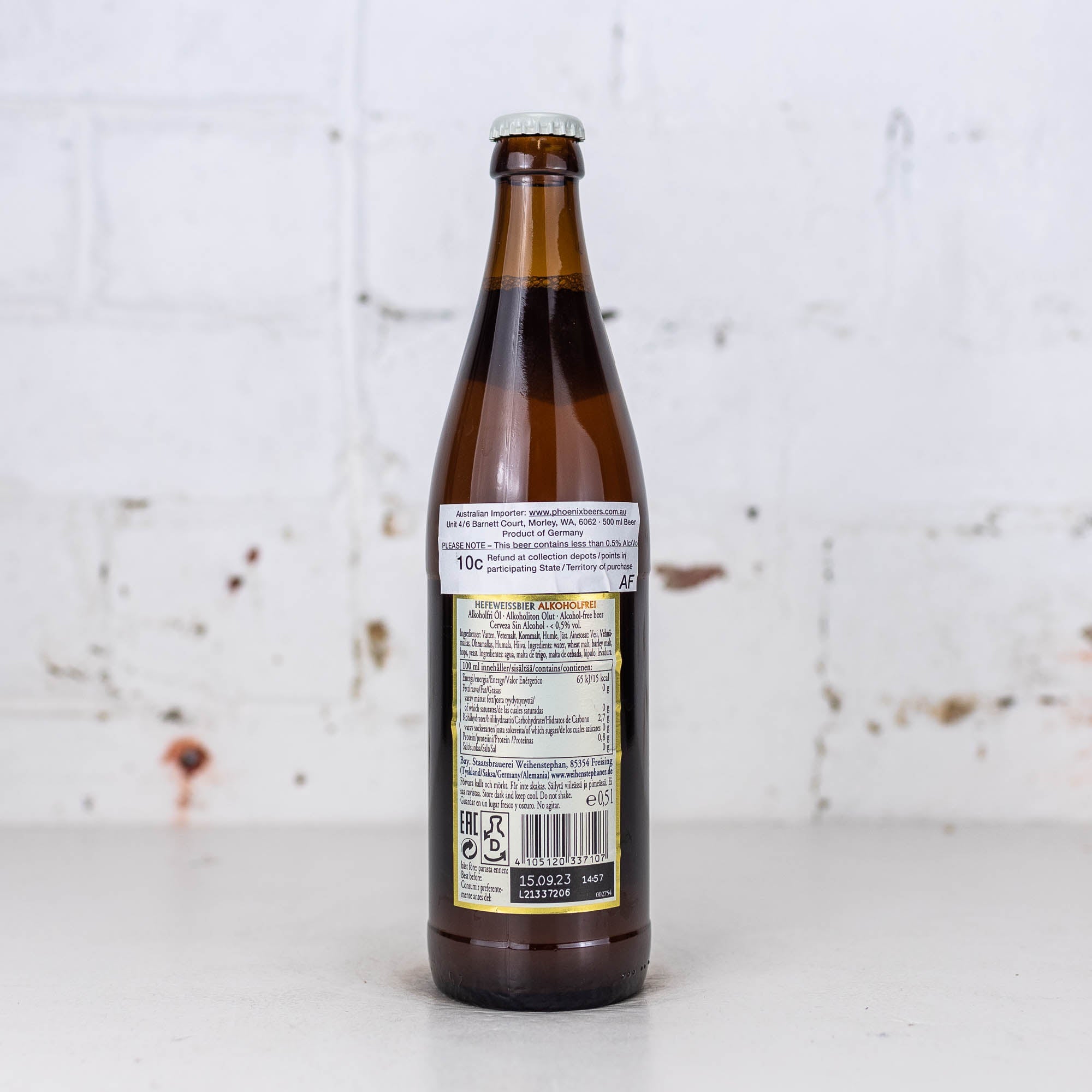 Weihenstephan - Alcohol Free Hefe Weissbier SALE 12 Pack