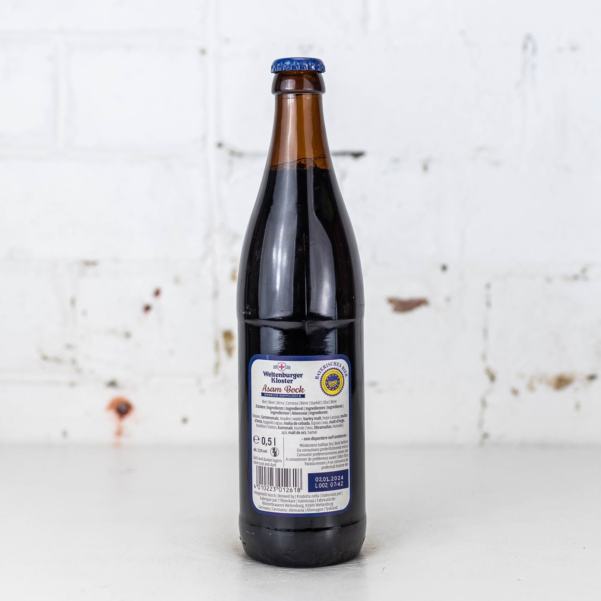 Weltenburger Kloster - Asam Bock Dunkler Doppelbock 500ml