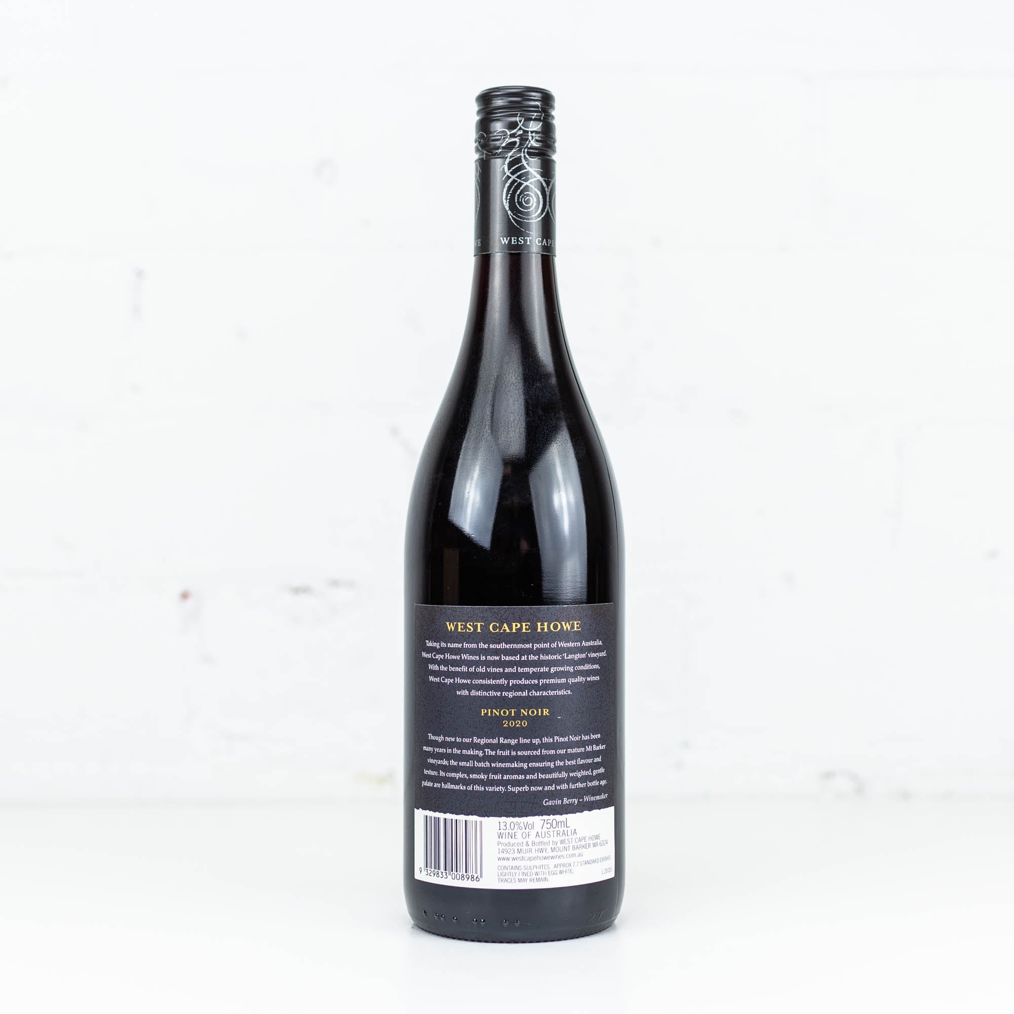 West Cape Howe - Pinot Noir 2020 750ml