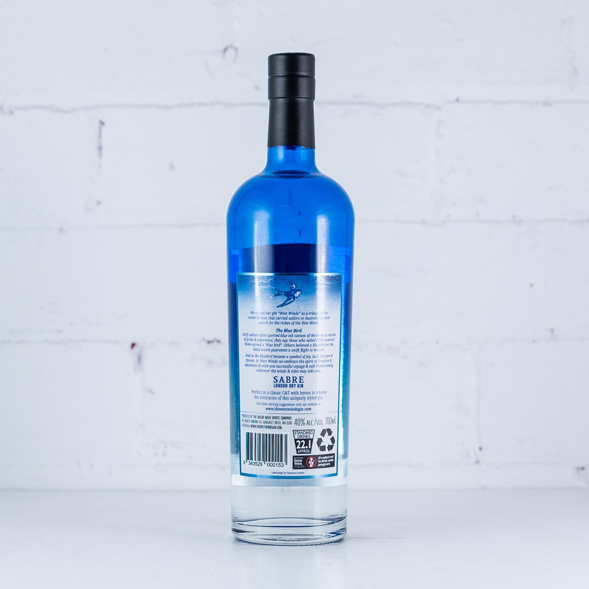 West Winds - The Sabre Gin 700ml