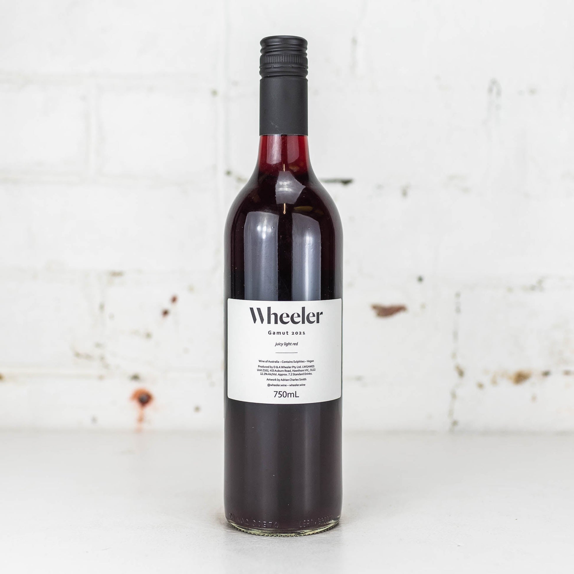Wheeler - Gamut Chilled Red 2021 750ml