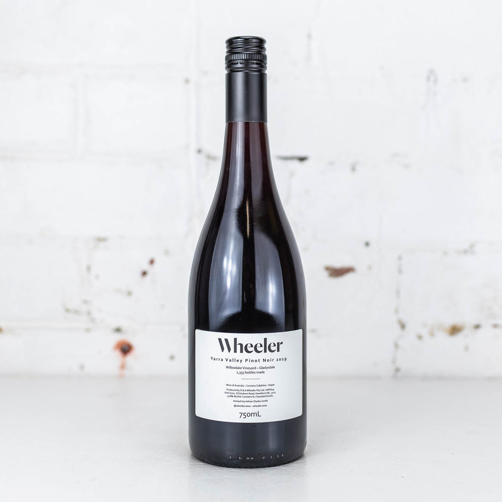 Wheeler - Willowlake Pinot Noir 2019 750ml