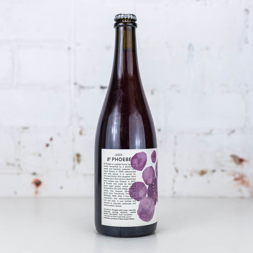 Wildflower - St Phoebe 2023 Ebony Sun Plum 750ml