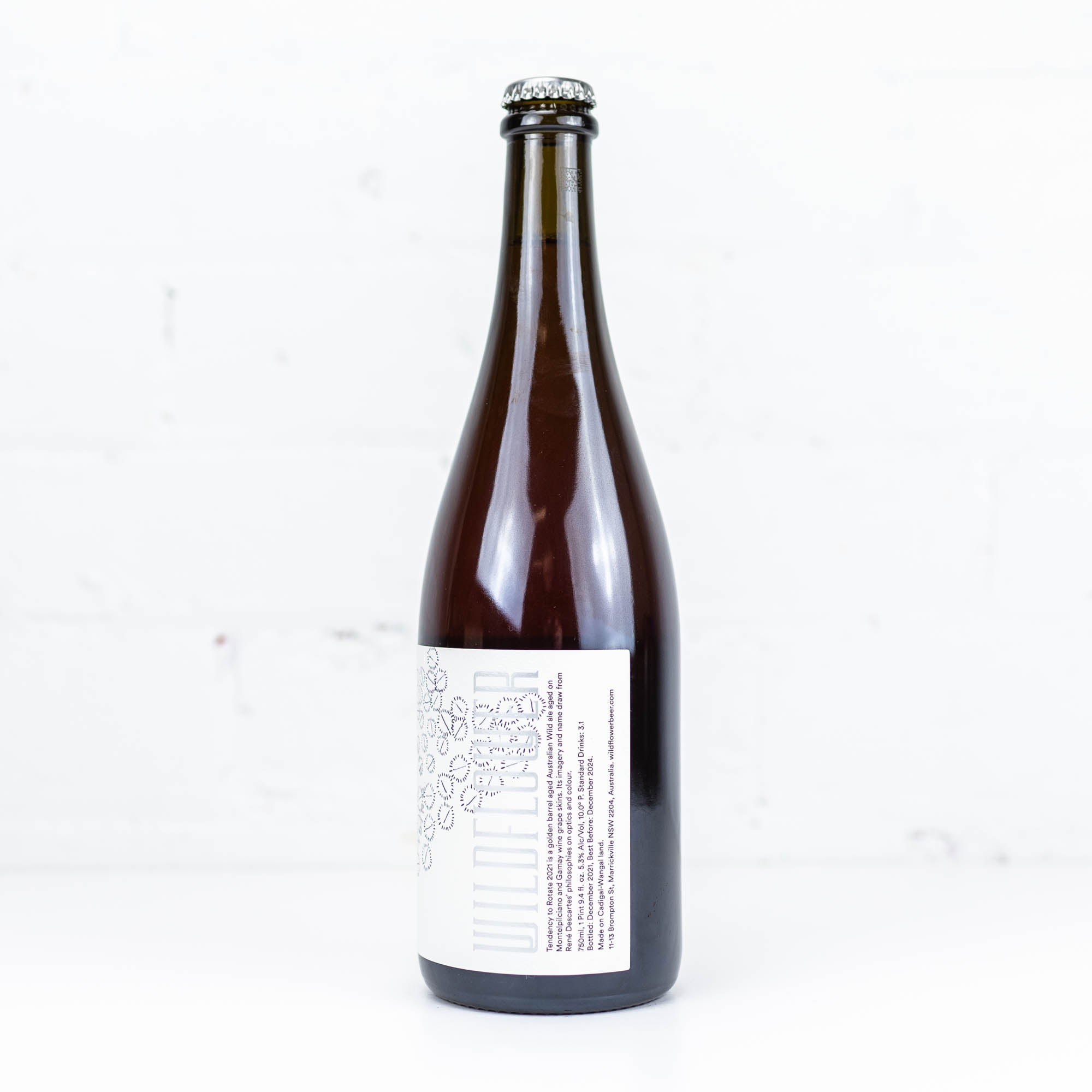 Wildflower - Tendency to Rotate 2021 Golden Wild Ale with Montepulciano & Gamay Skins 750mL