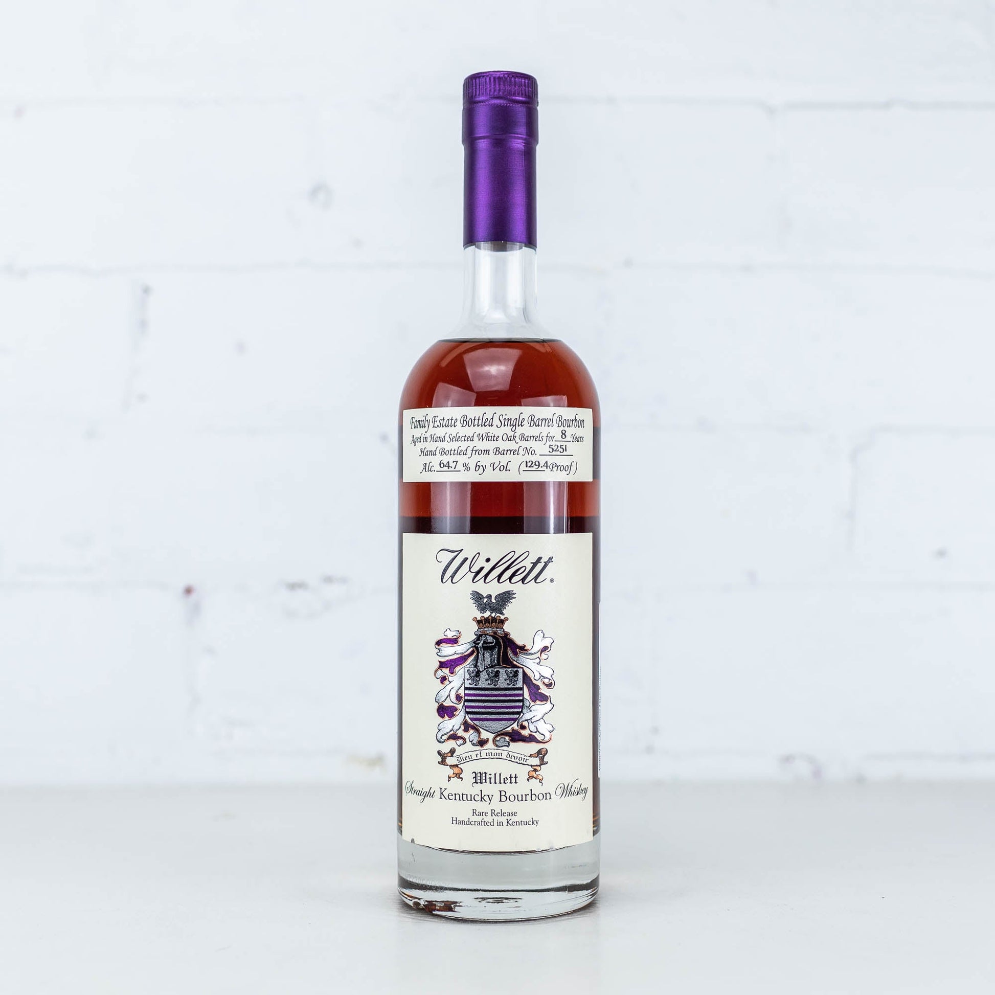Willett - 8yo Single Barrel #5251 Bourbon 750ml