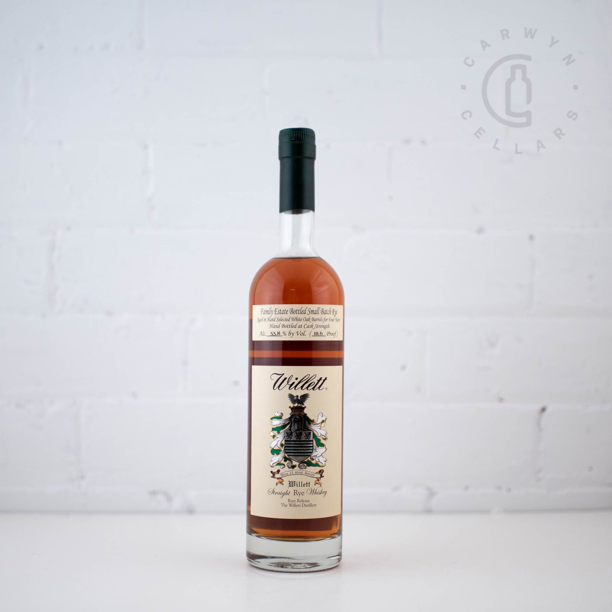 Willett - 4YO Straight Rye Cask Strength 750ML