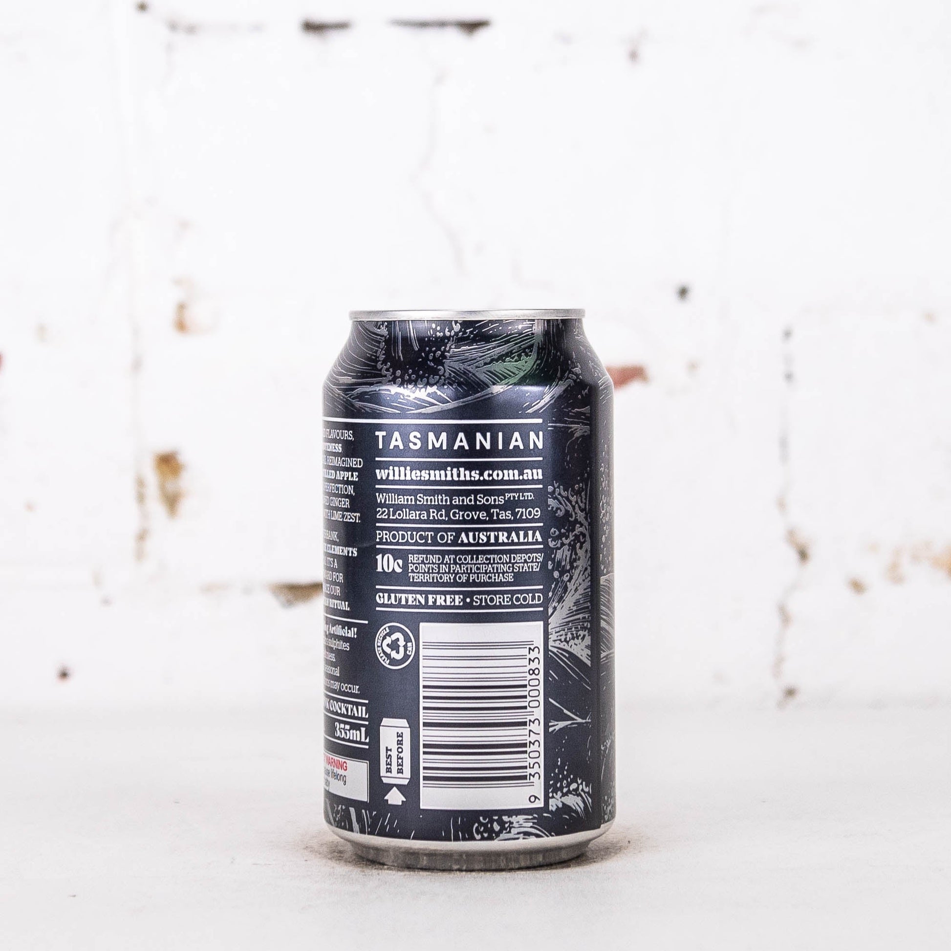 Willie Smiths - Dark River Stormy Seas Spiced Apple Spirit & Ginger Beer