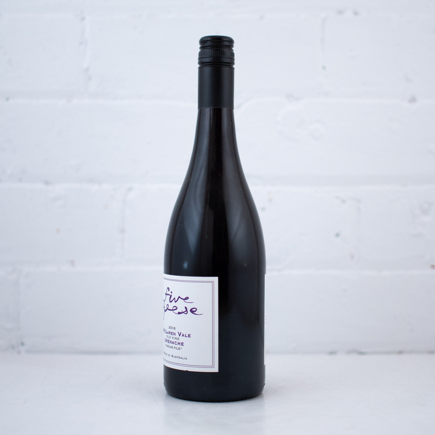 Five Geese - Old vine grenache 'Indian File' 2016 750ml