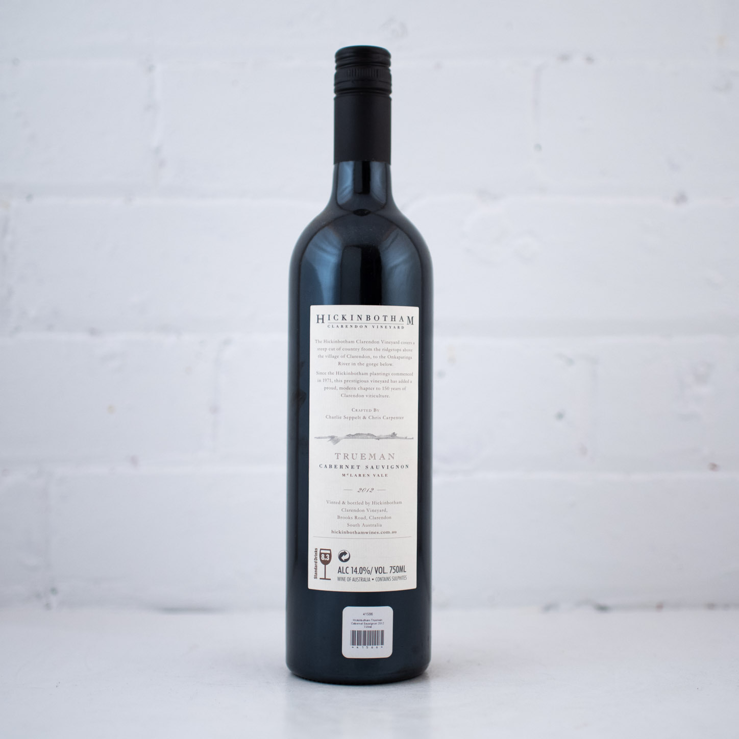 Hickinbotham - Trueman Cabernet Sauvignon 2012 750ml