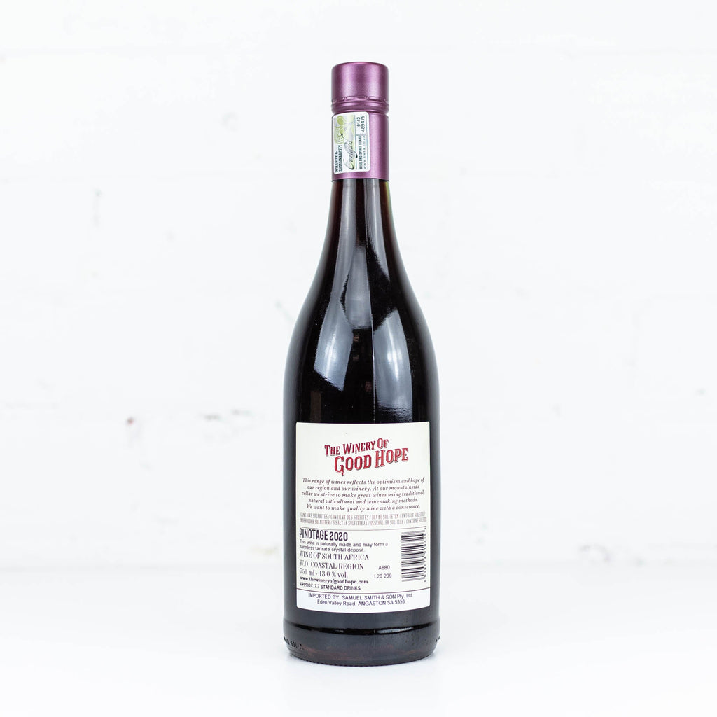 The Winery of Good Hope - Full Berry Coastal Pinotage 2022 750ml