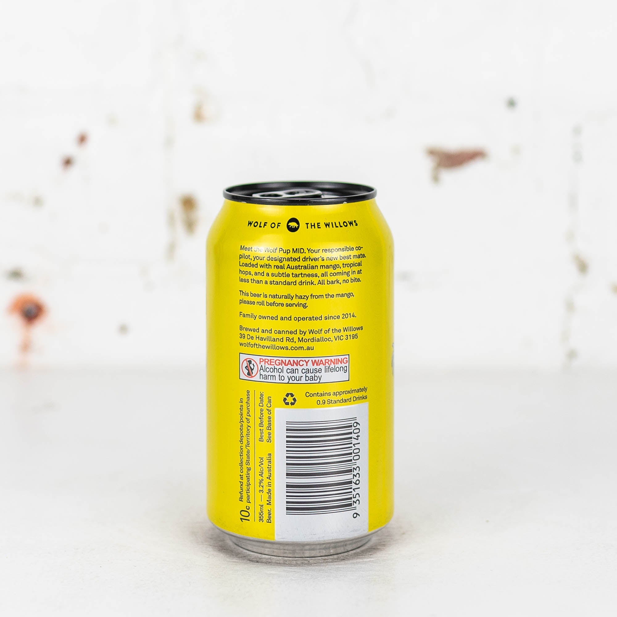 Wolf of the Willows - MID Mango Pale Ale