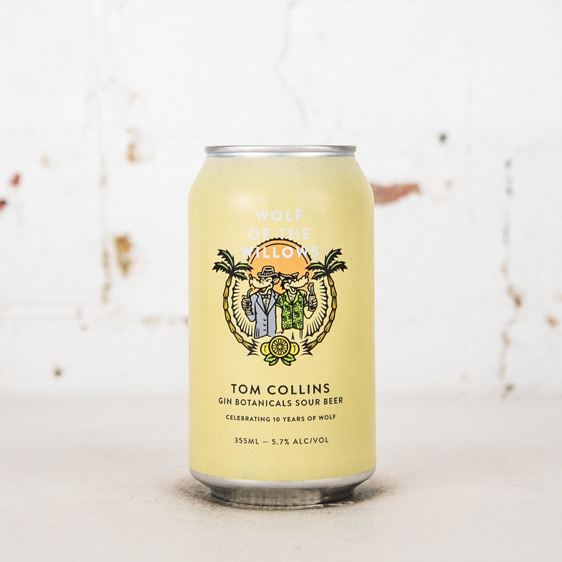 Wolf of the Willows x Patient Wolf 'Tom Collins' Gin Botanicals Sour