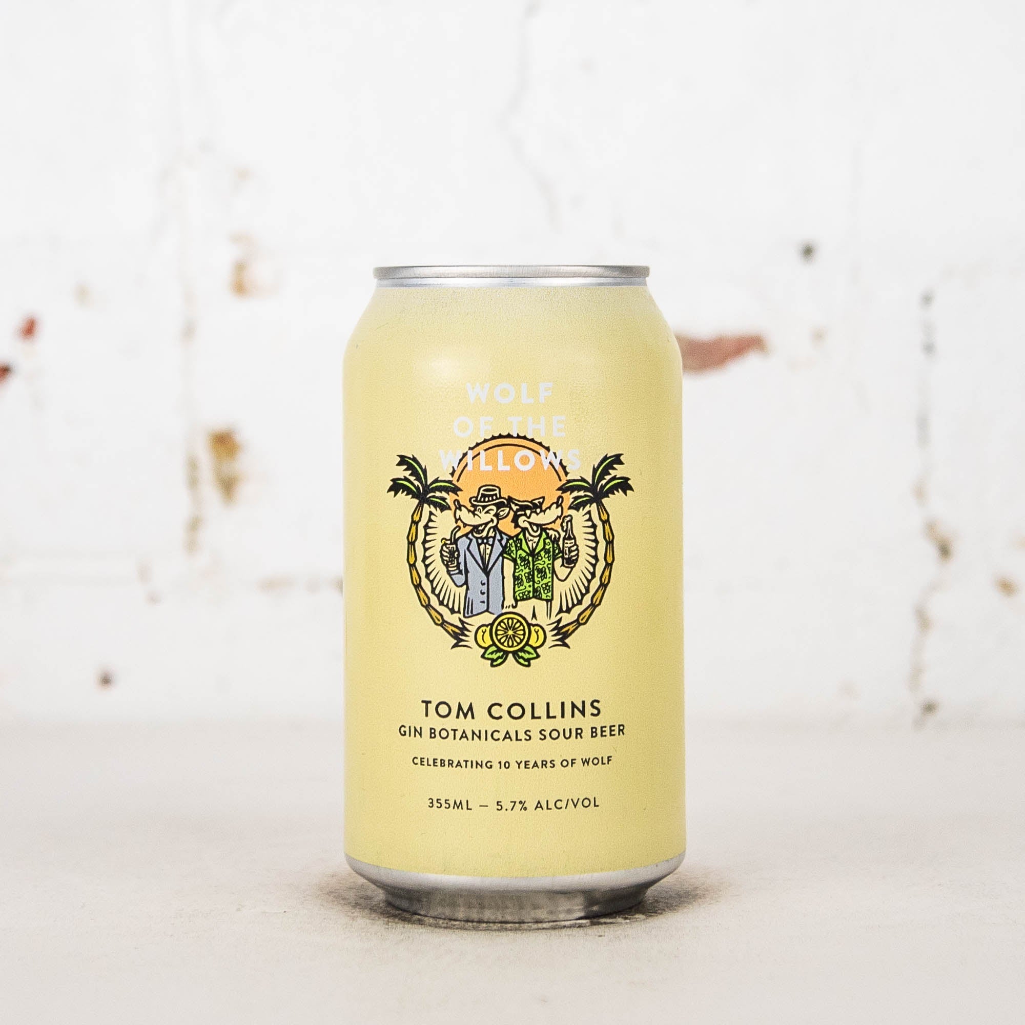 Wolf of the Willows x Patient Wolf 'Tom Collins' Gin Botanicals Sour