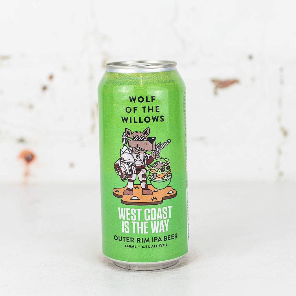 Wolf of the Willows - West Coast is the Way Outer Rim IPA Beer