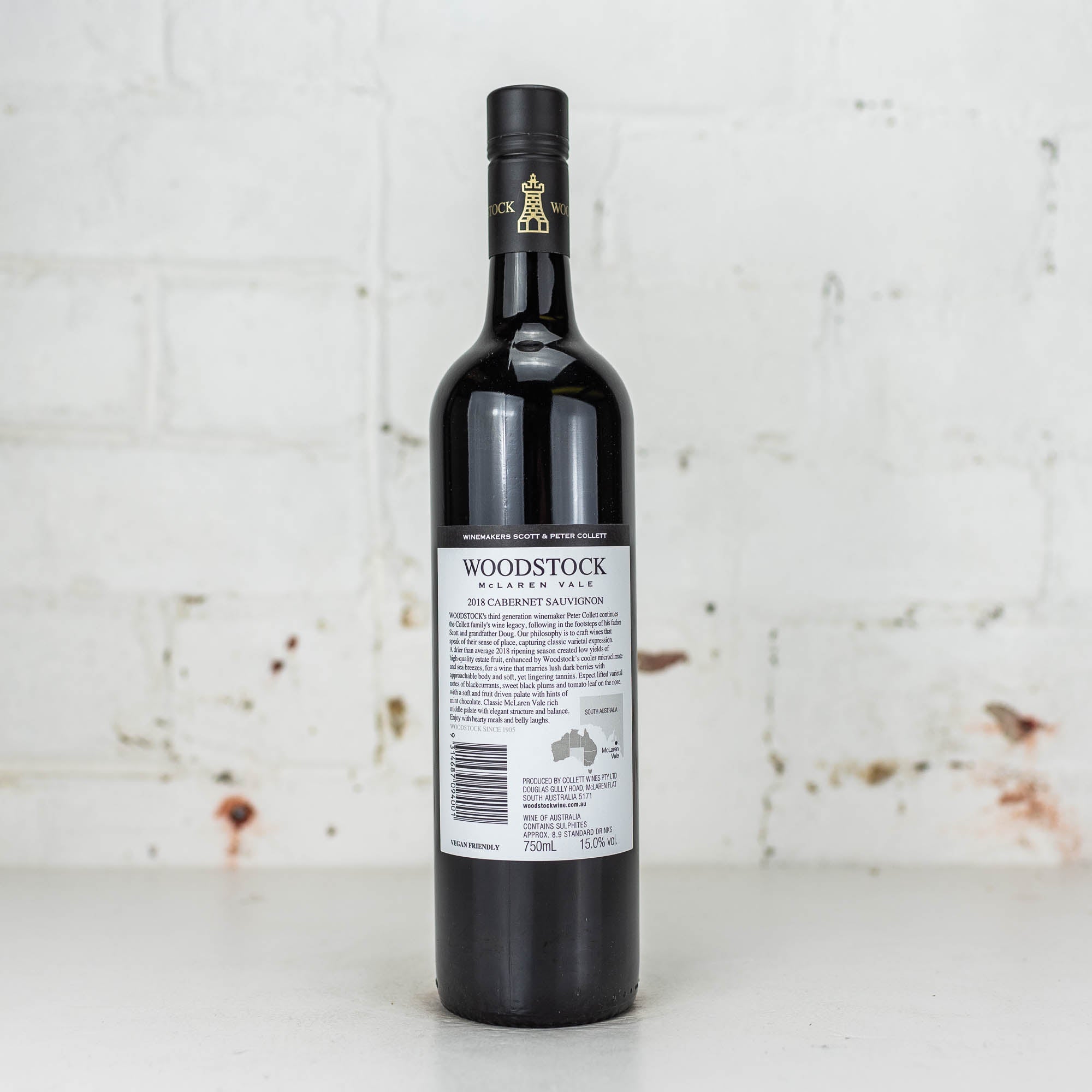 Woodstock - Cabernet Sauvignon 2018 750ml