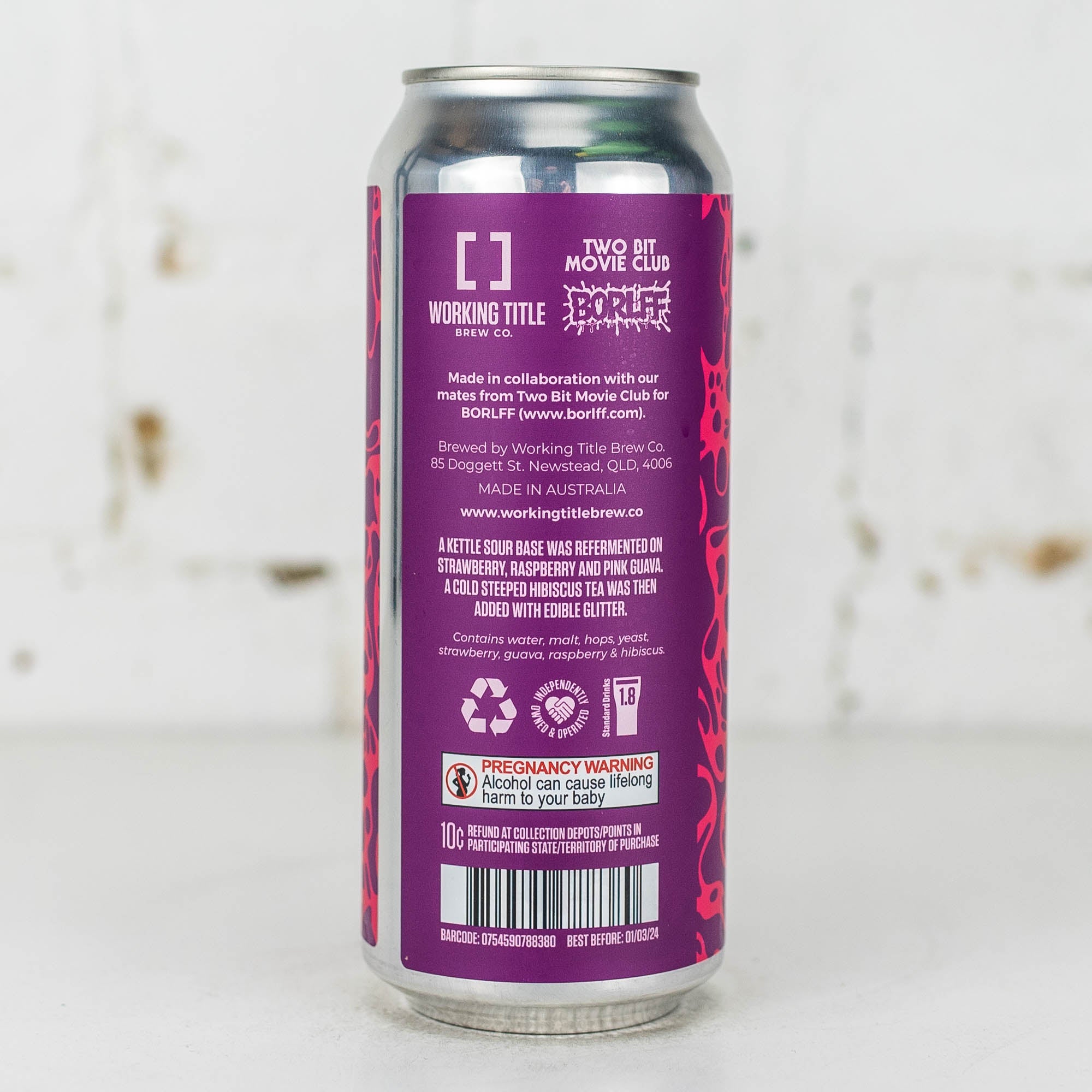 Working Title x Two Bit Movie Club 'Braindead' Fruited Sour