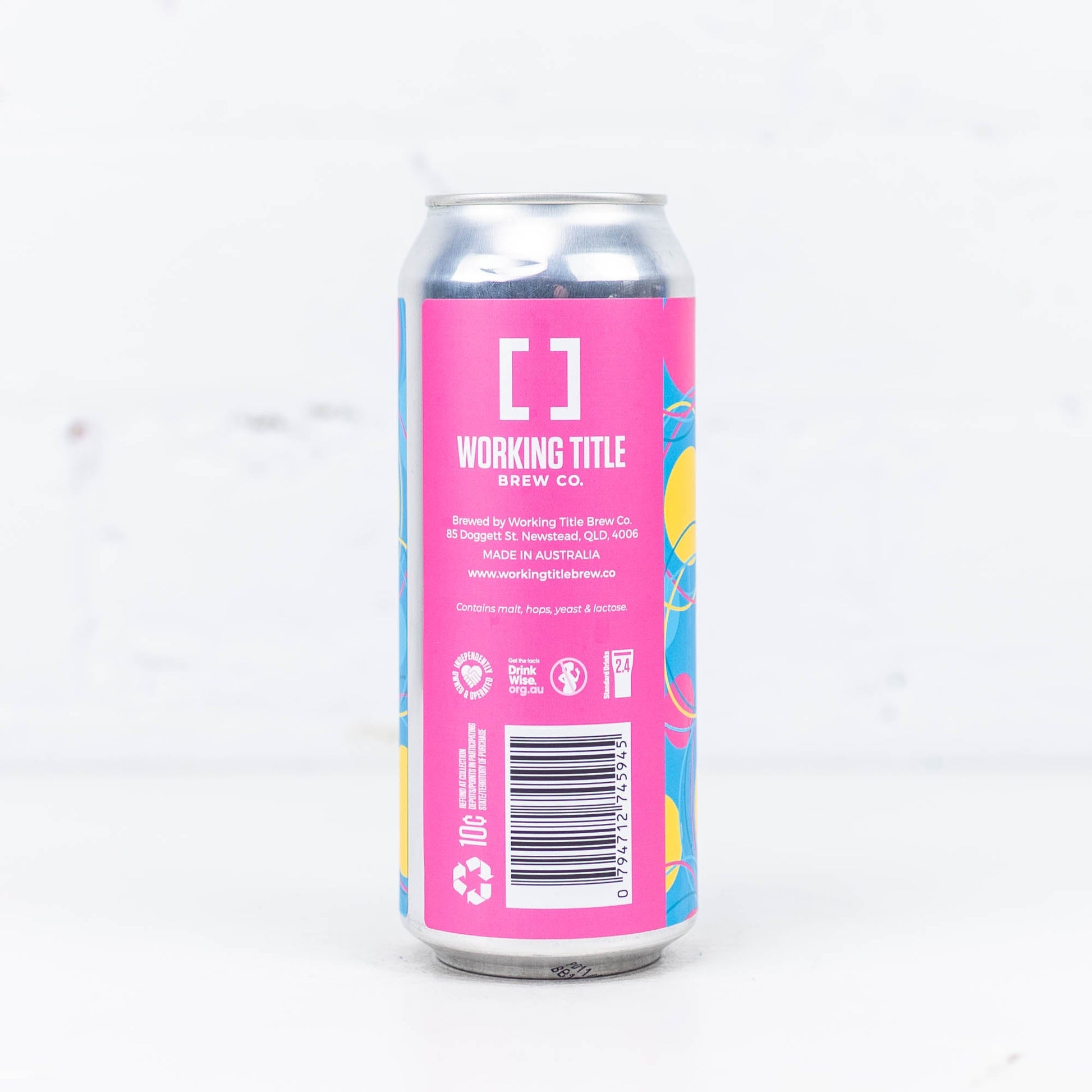 Working Title - Bubble Trouble Tutti Frutti Ice Cream Sour 500ml