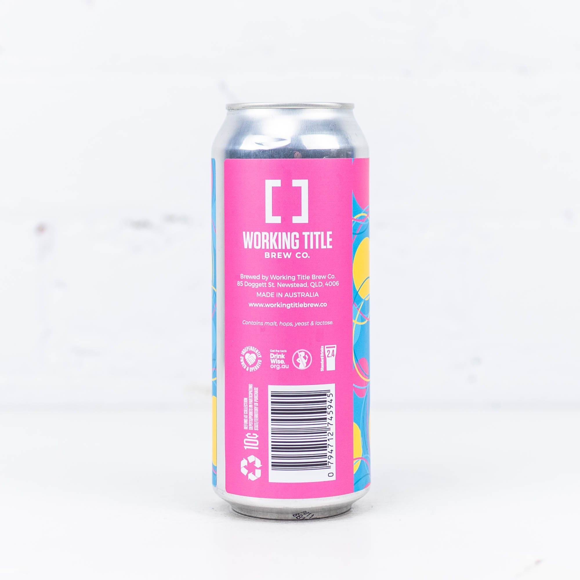 Working Title - Bubble Trouble Tutti Frutti Ice Cream Sour 500ml
