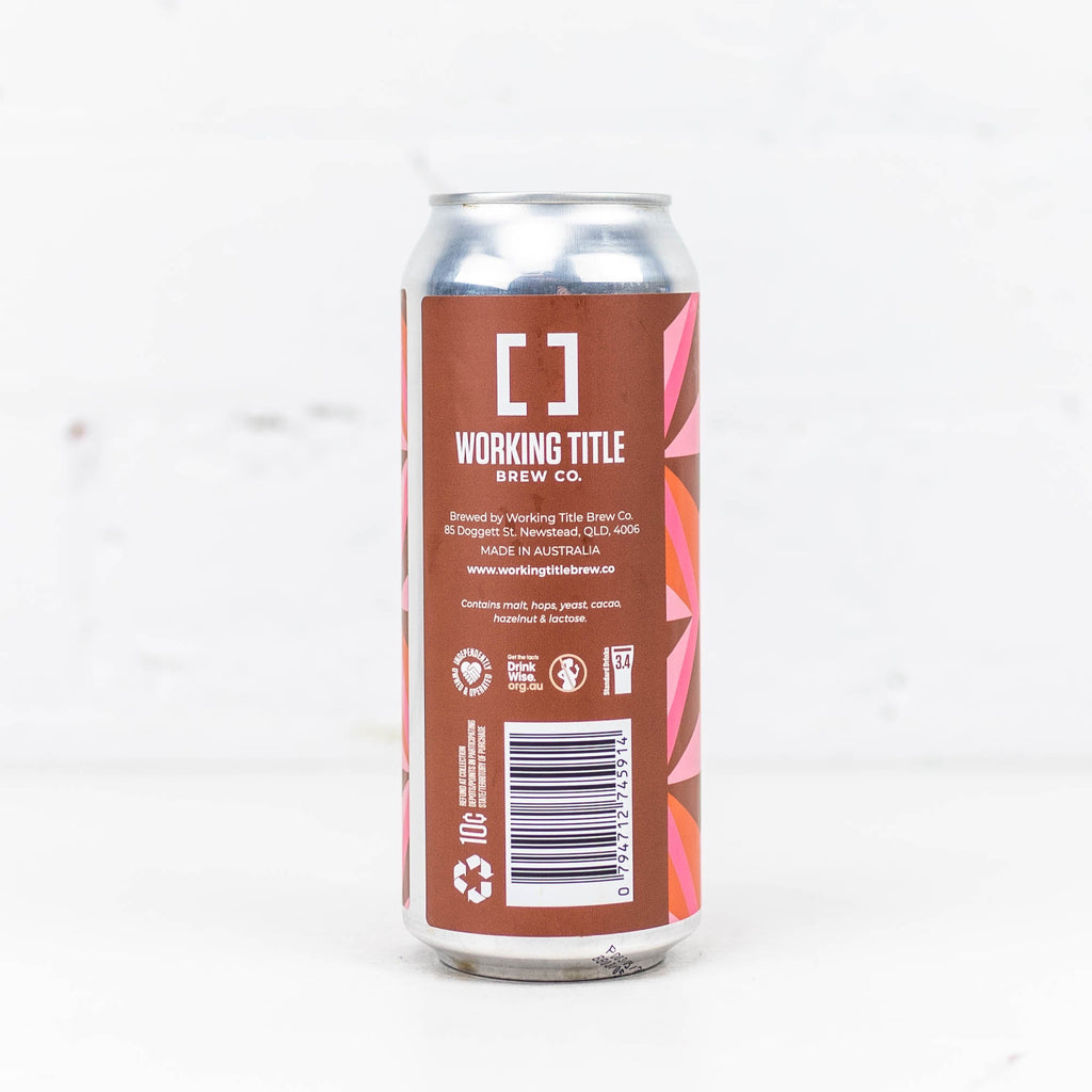 Working Title - Good Time Nutella Fudge Double Milk Stout 500ml