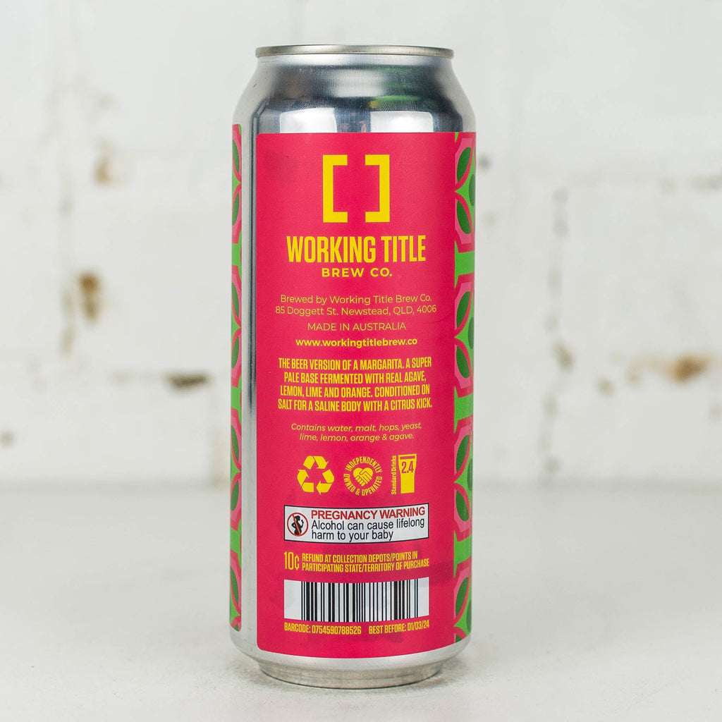 Working Title - Once Upon A Time In Mexico Margarita Sour