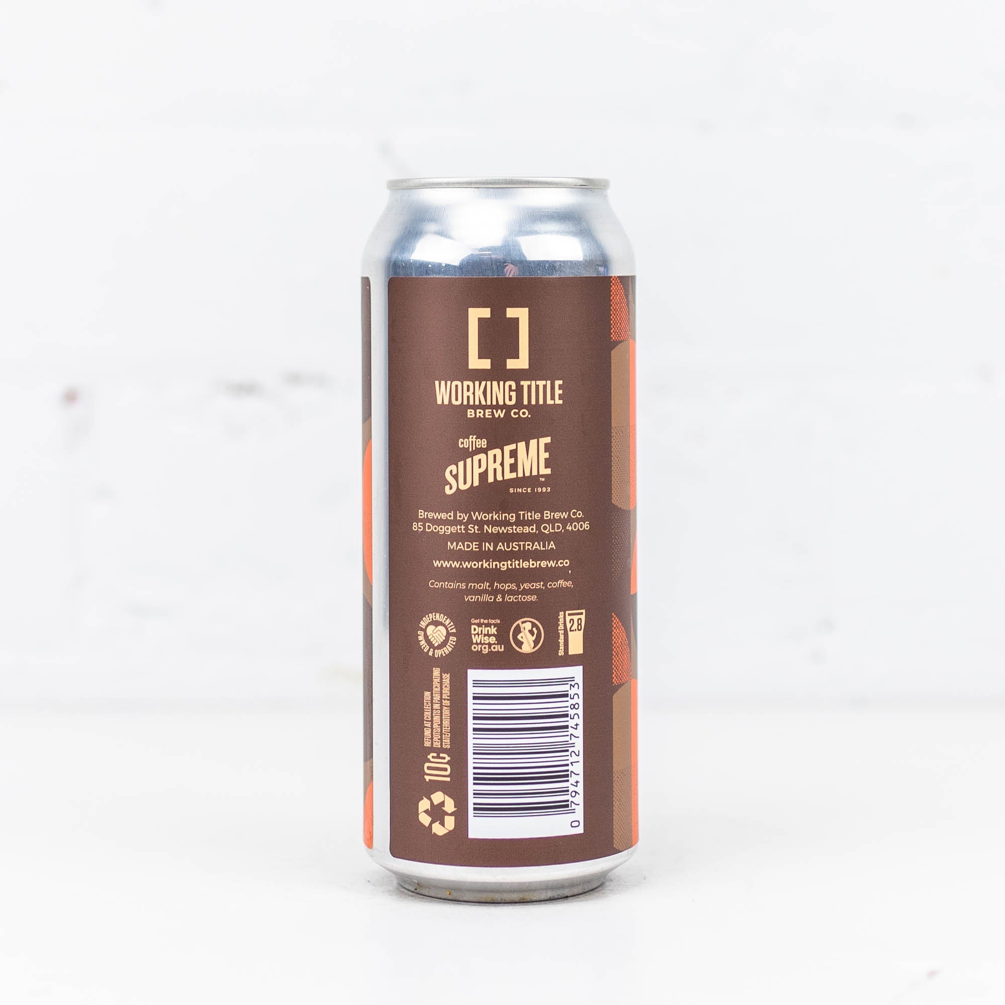 Working Title - Reign Supreme Affogato & Cream Ale 500ml