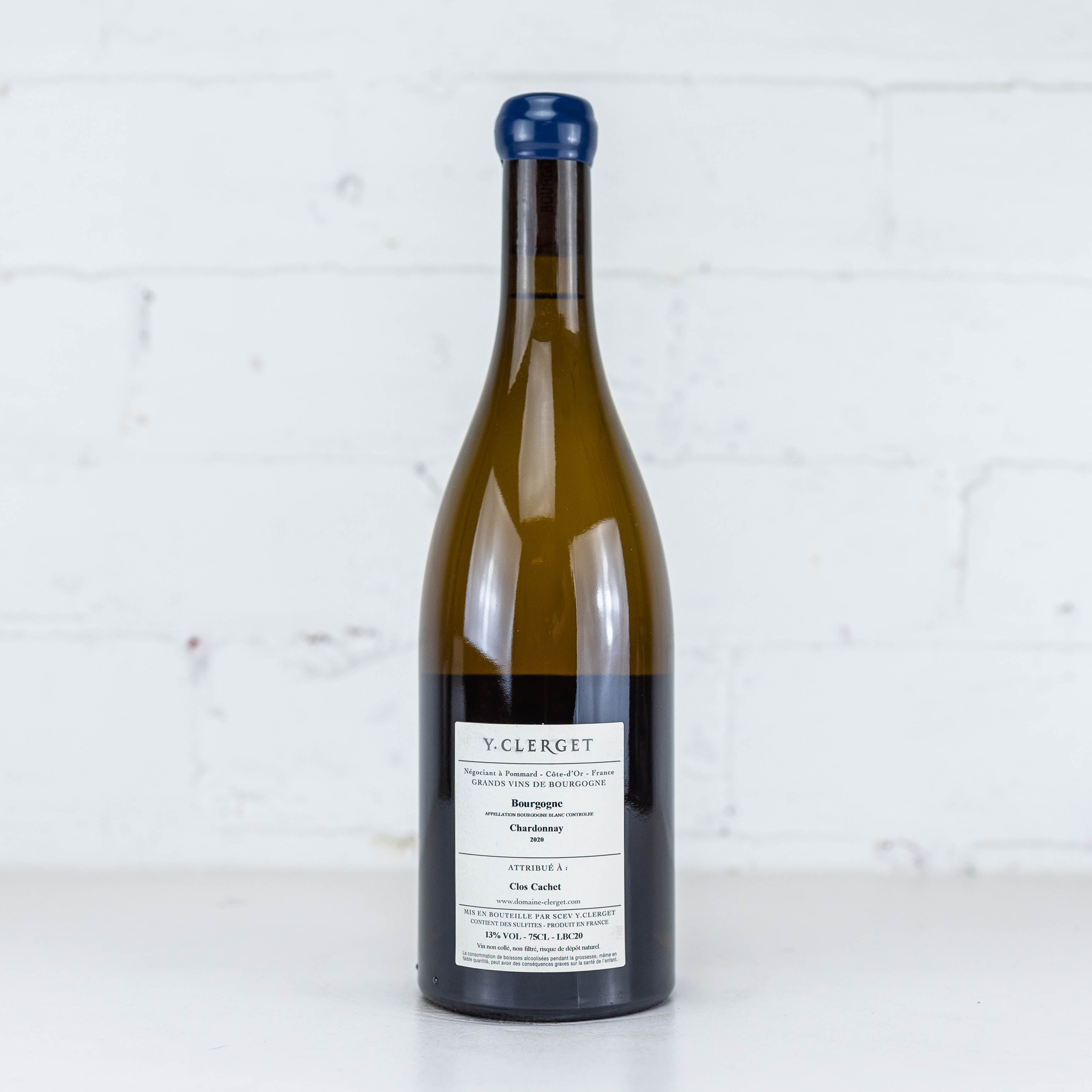 Yvon Clerget - Bourgogne Chardonnay 2020 750ml