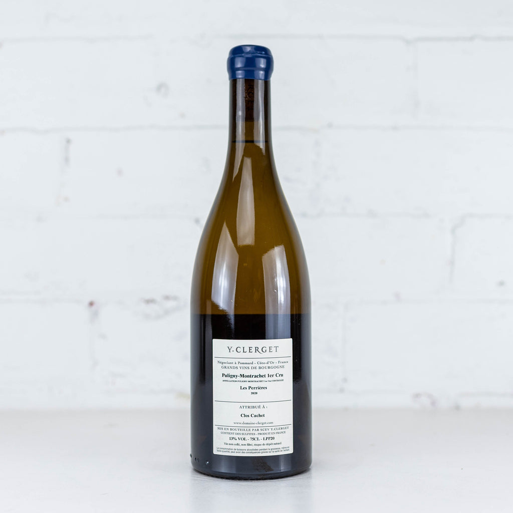 Yvon Clerget - Puligny–Montrachet 1er cru "Les Perrières" 2020 750ml