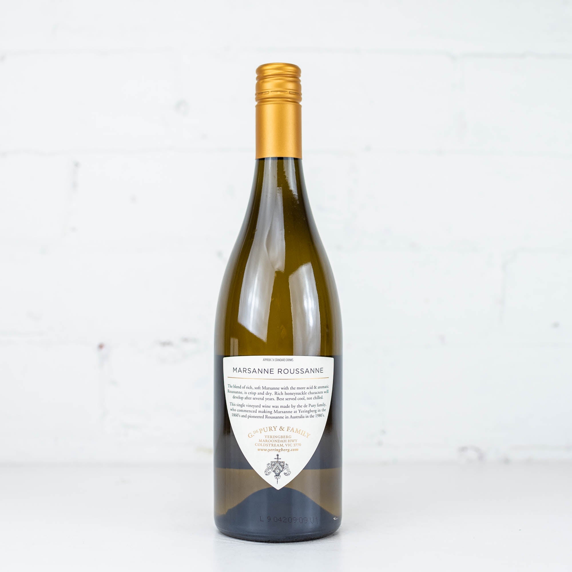 Yeringberg - Marsanne Roussane 2019 750ml