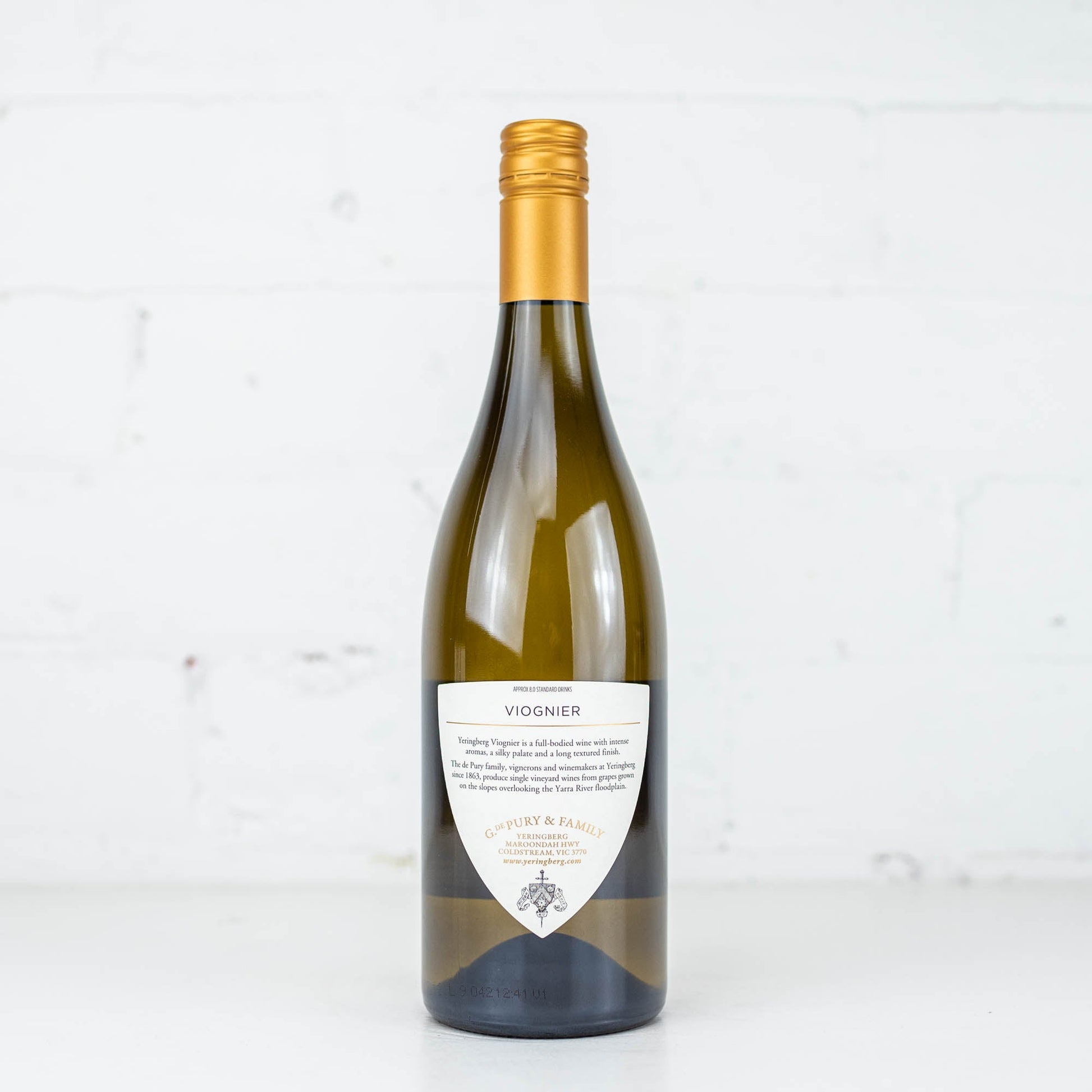 Yeringberg - Viognier 2019 750ml