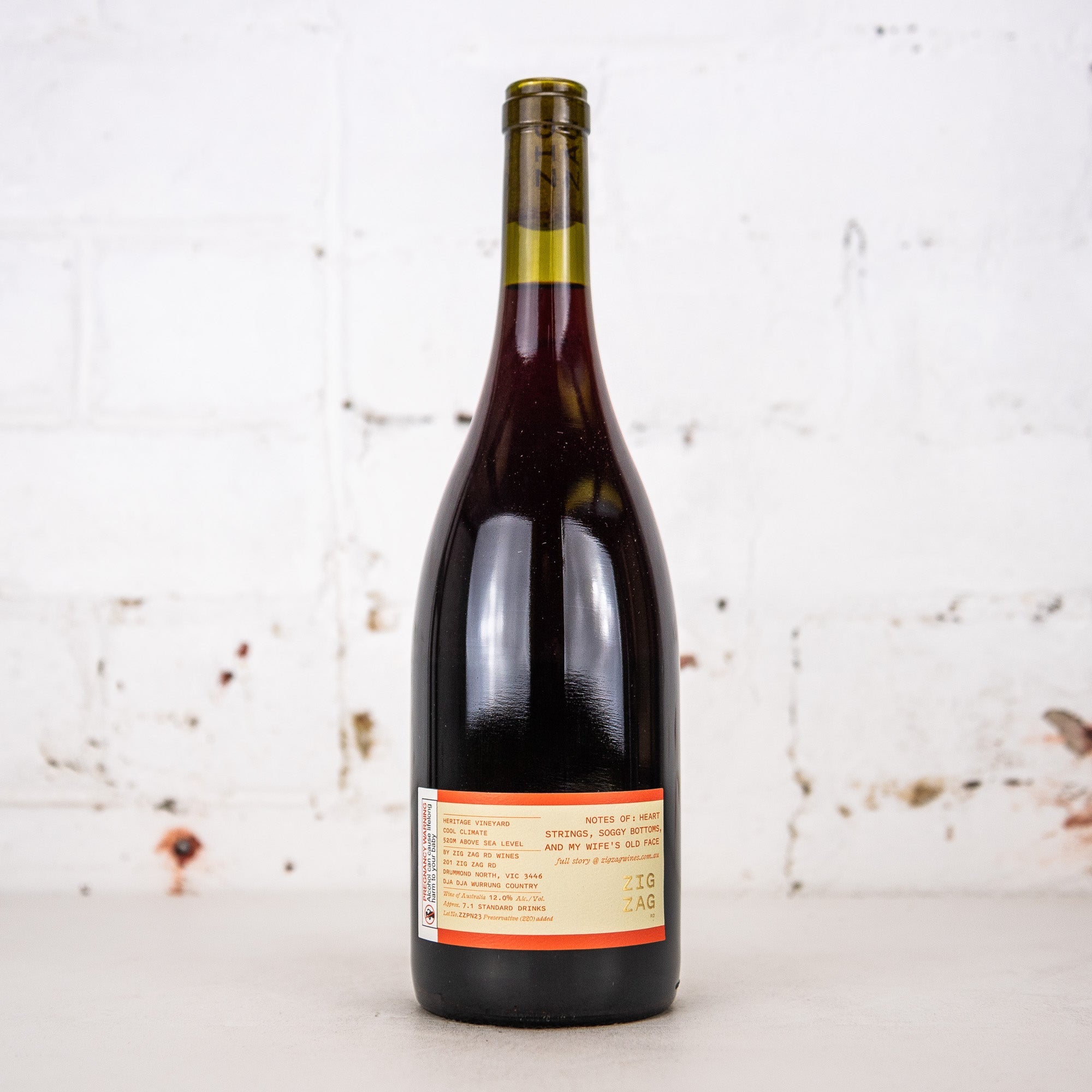 Zig Zag Road - Estate Pinot Noir 2023 750ml